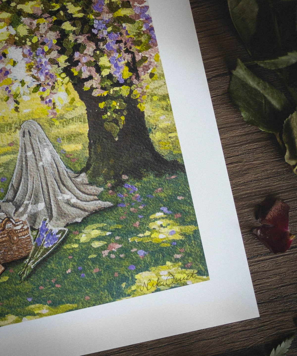 "In Love with a Ghost" | Fine Art Print: 8x10