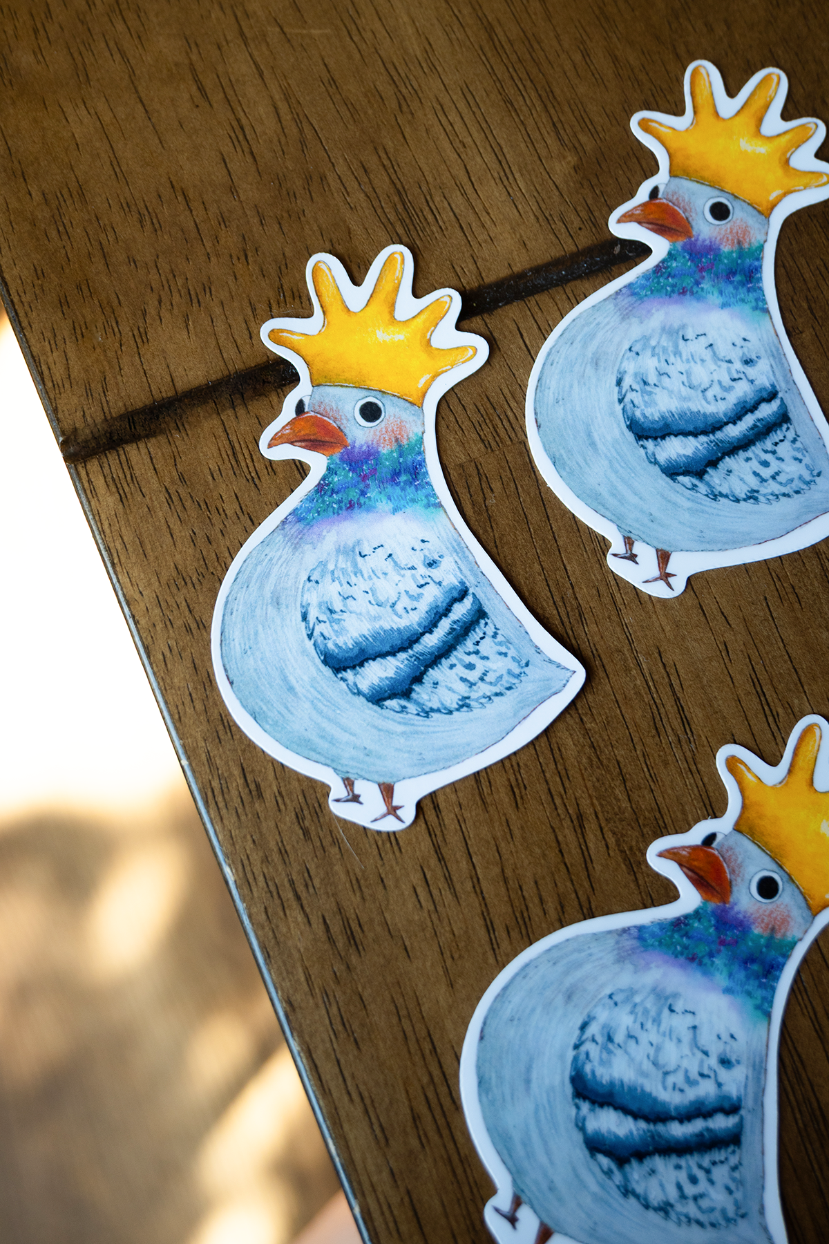 Pigeon Glove - Sticker