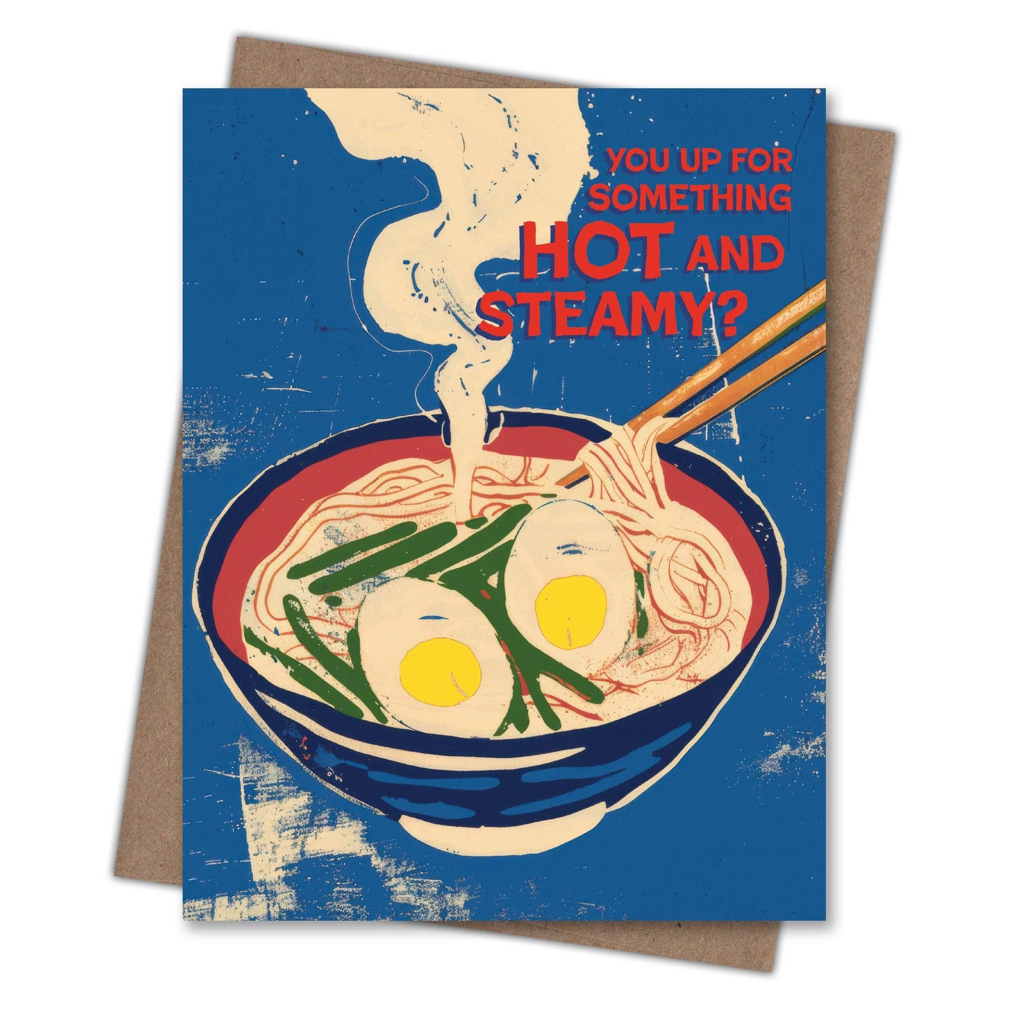 Hot Ramen Love Card