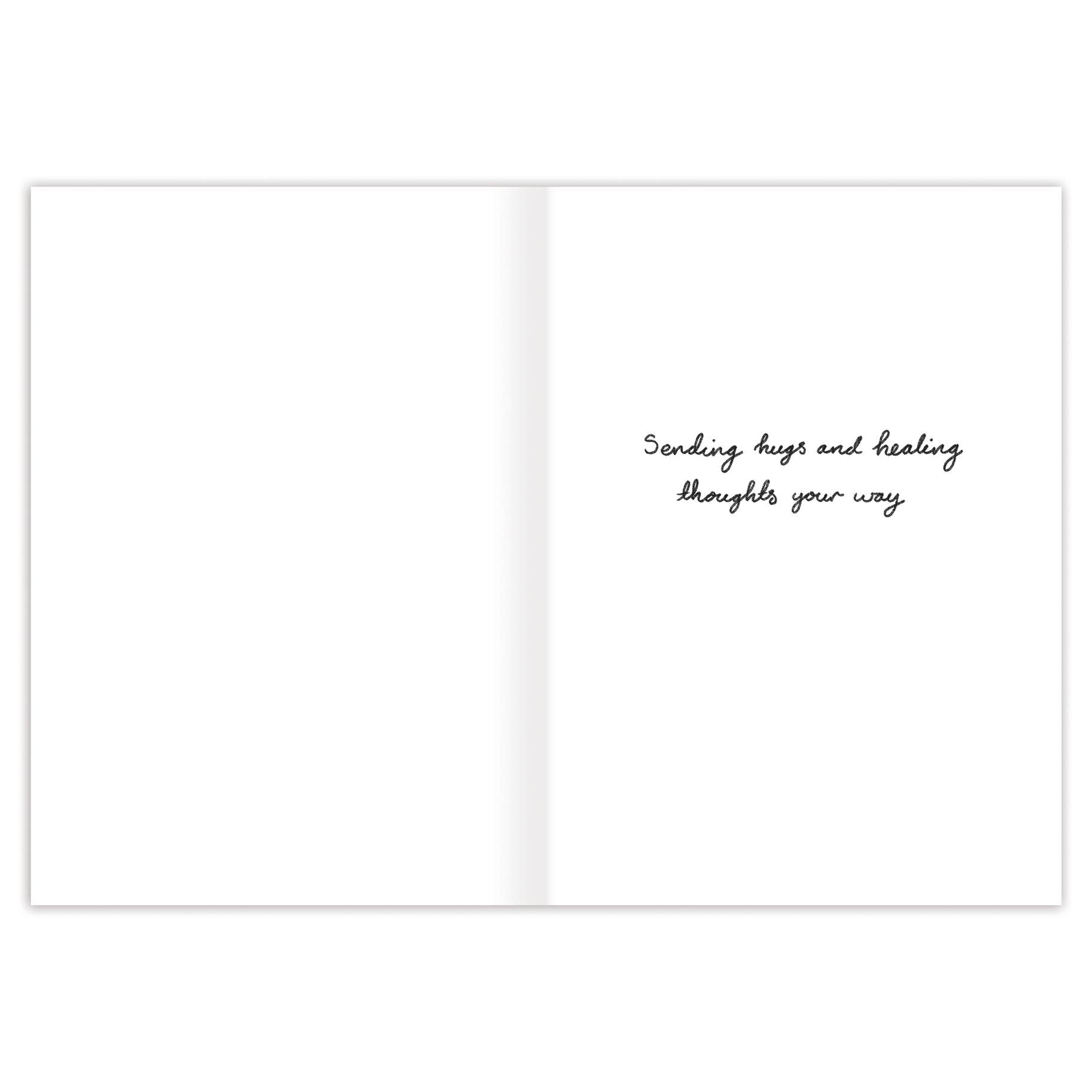 Cozy Dog Get Well Card