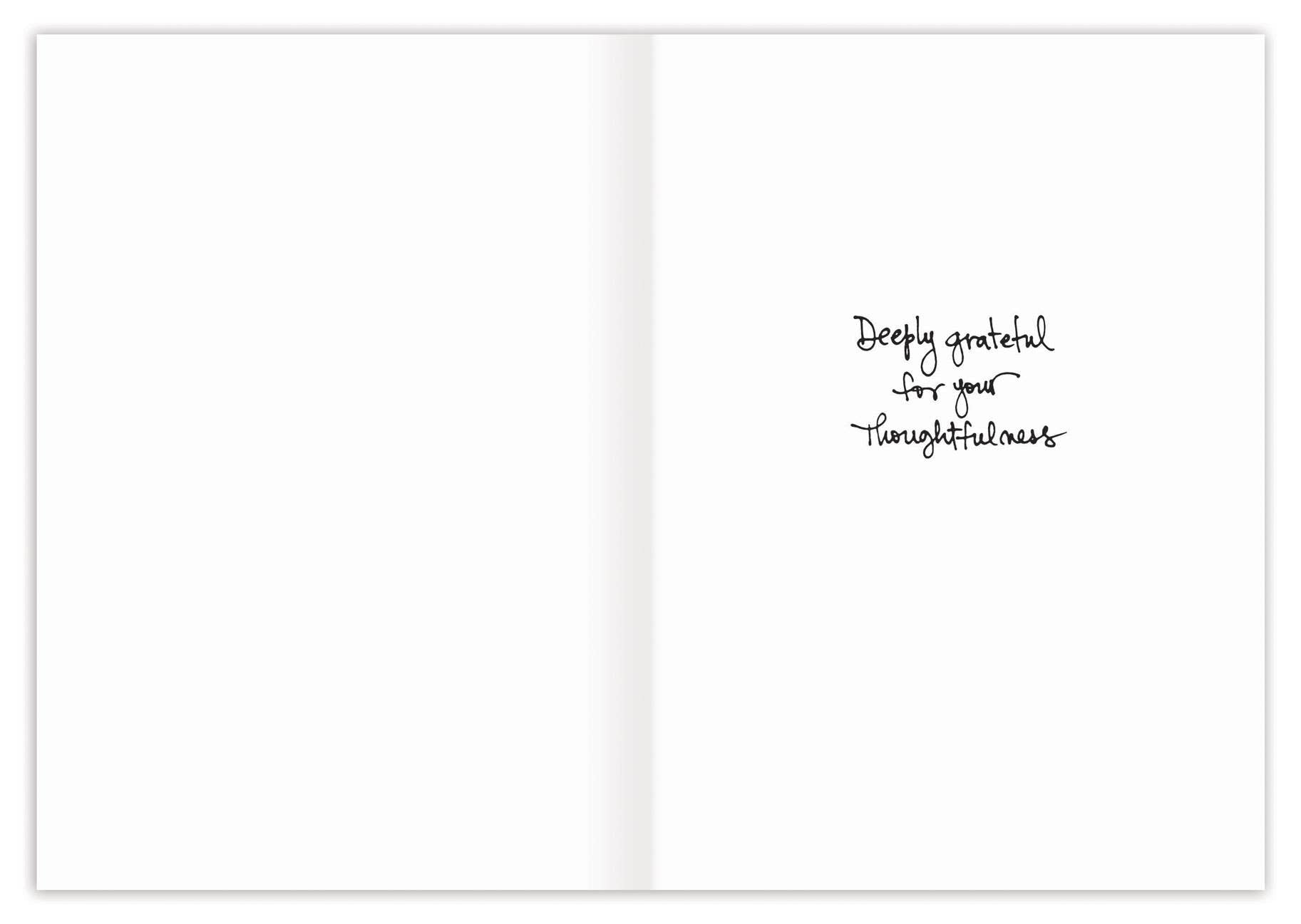 Hummingbird Thank You Card