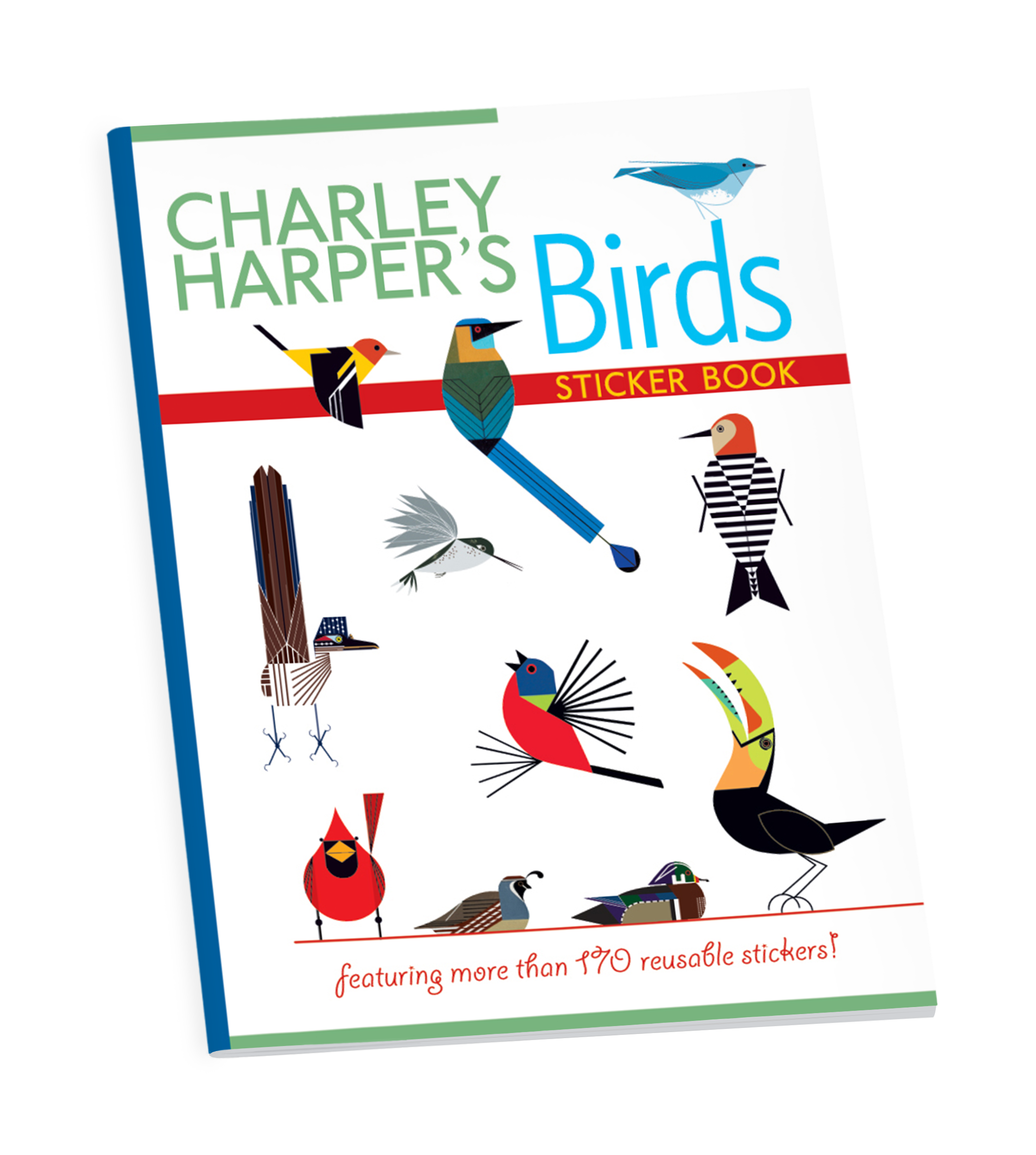 Charley Harper’s Birds Sticker Book