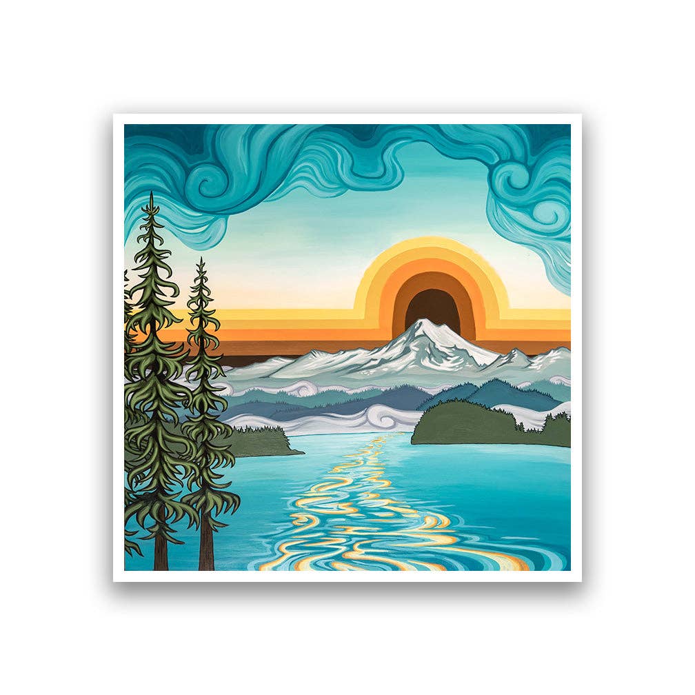 "Magic in the Air" Print: 24x24" / Canvas