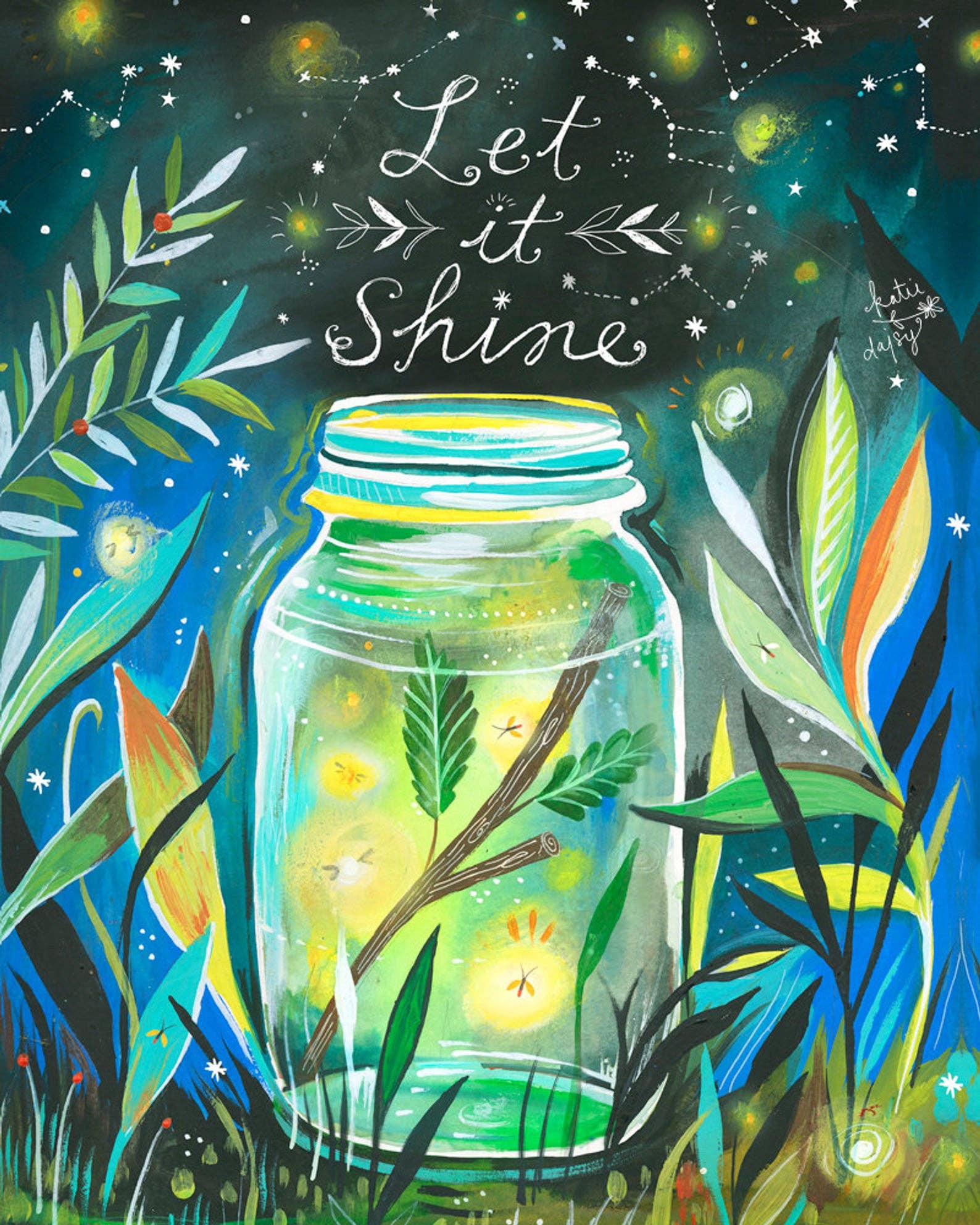 Let It Shine Print: 8 x 10