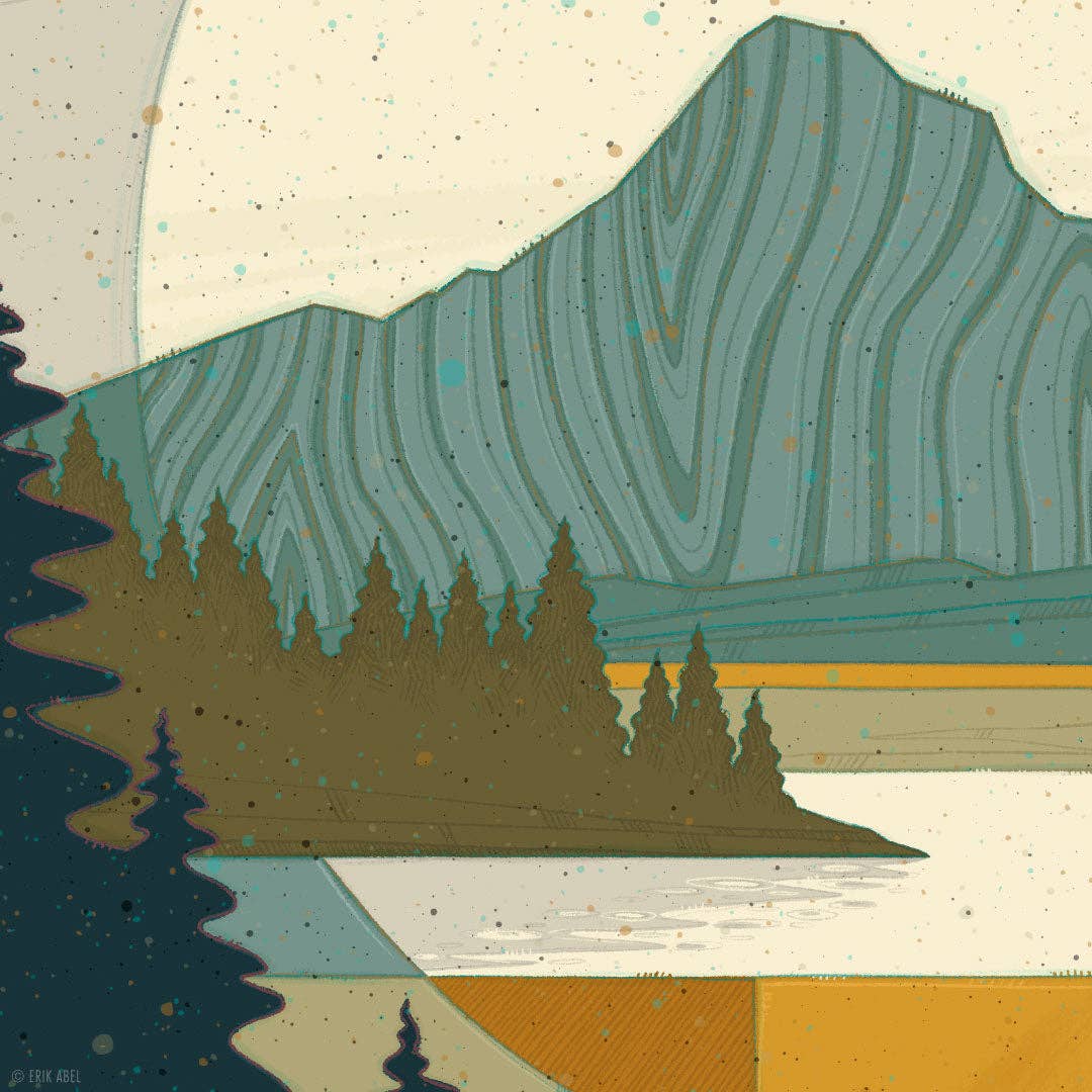 Pnwonderland: Hood - WHLSL Print: Unframed / 12x12 / Bamboo Paper