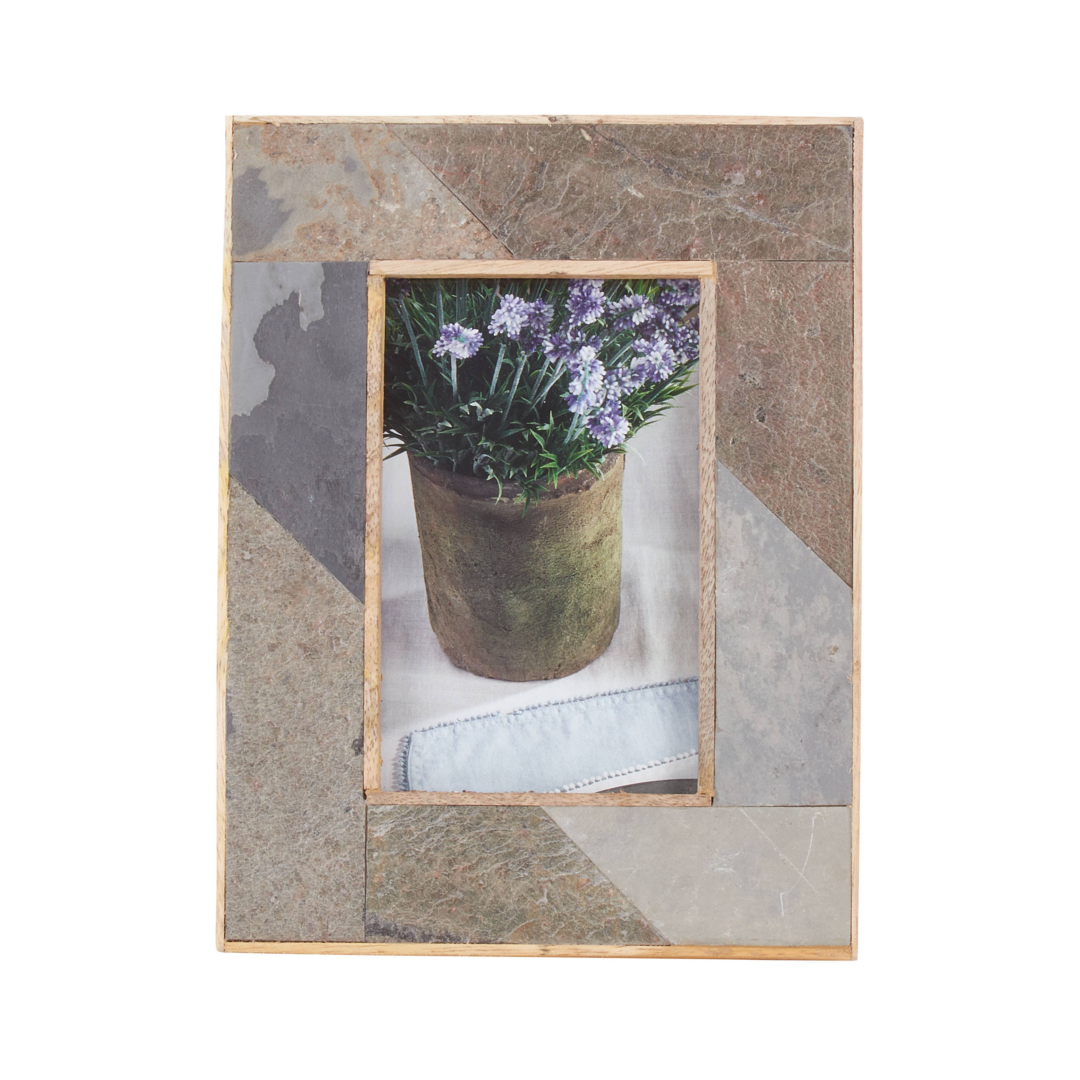 Distressed Slate Frame: Slate / 4x6