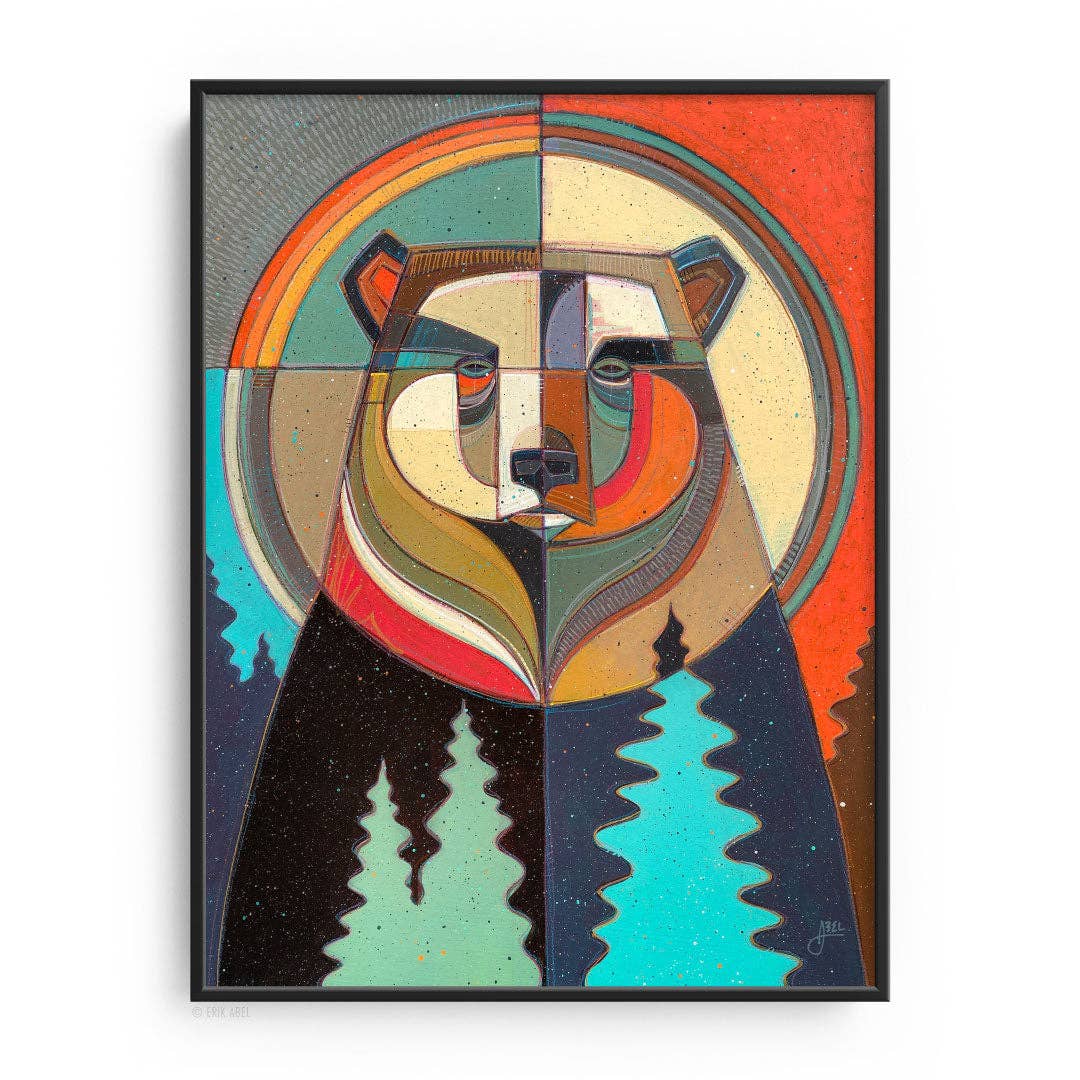 Ursus 4 - WHLSL Print: Unframed / 9x12 / Bamboo Paper