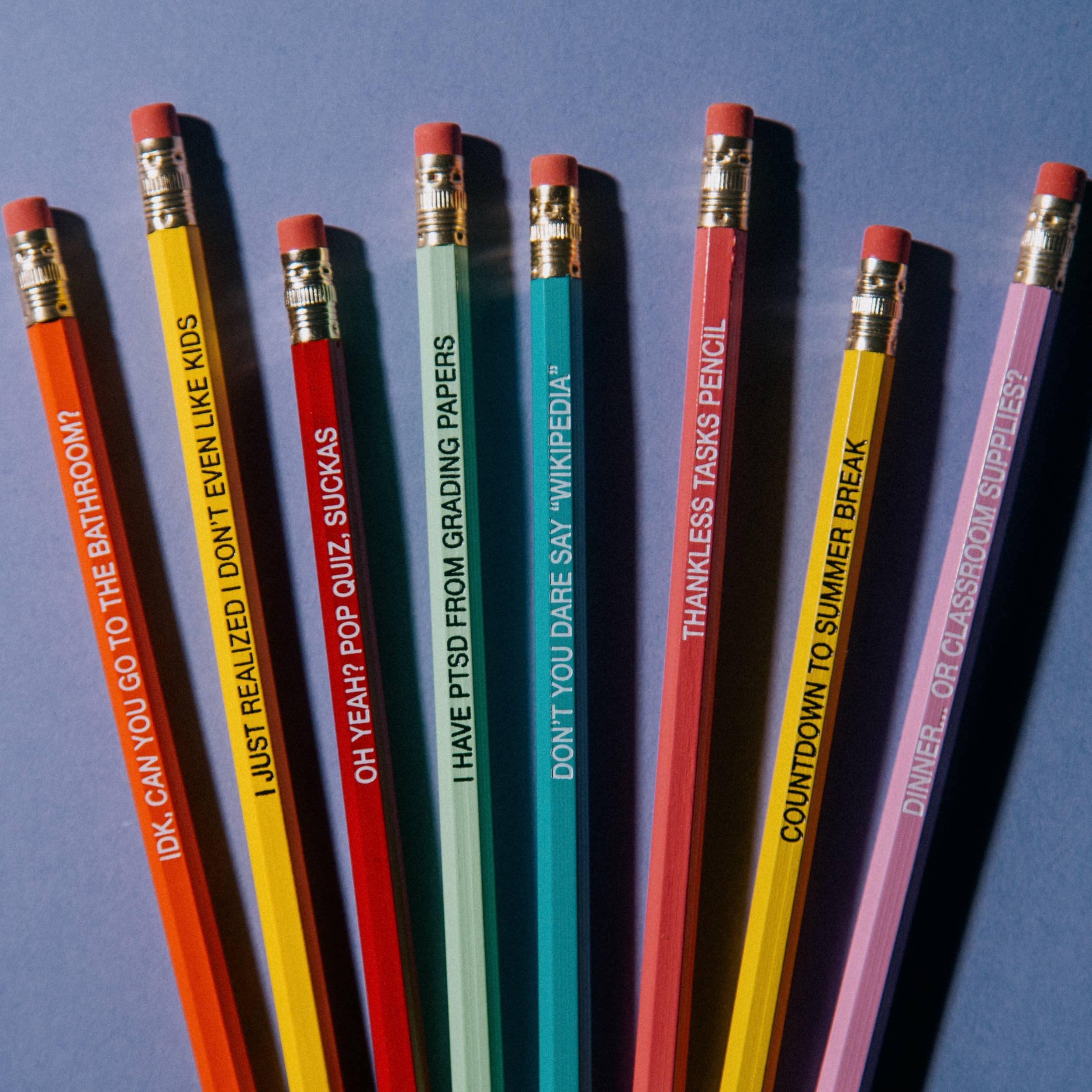 Pencils for Teachers Original Style | Funny Pencils