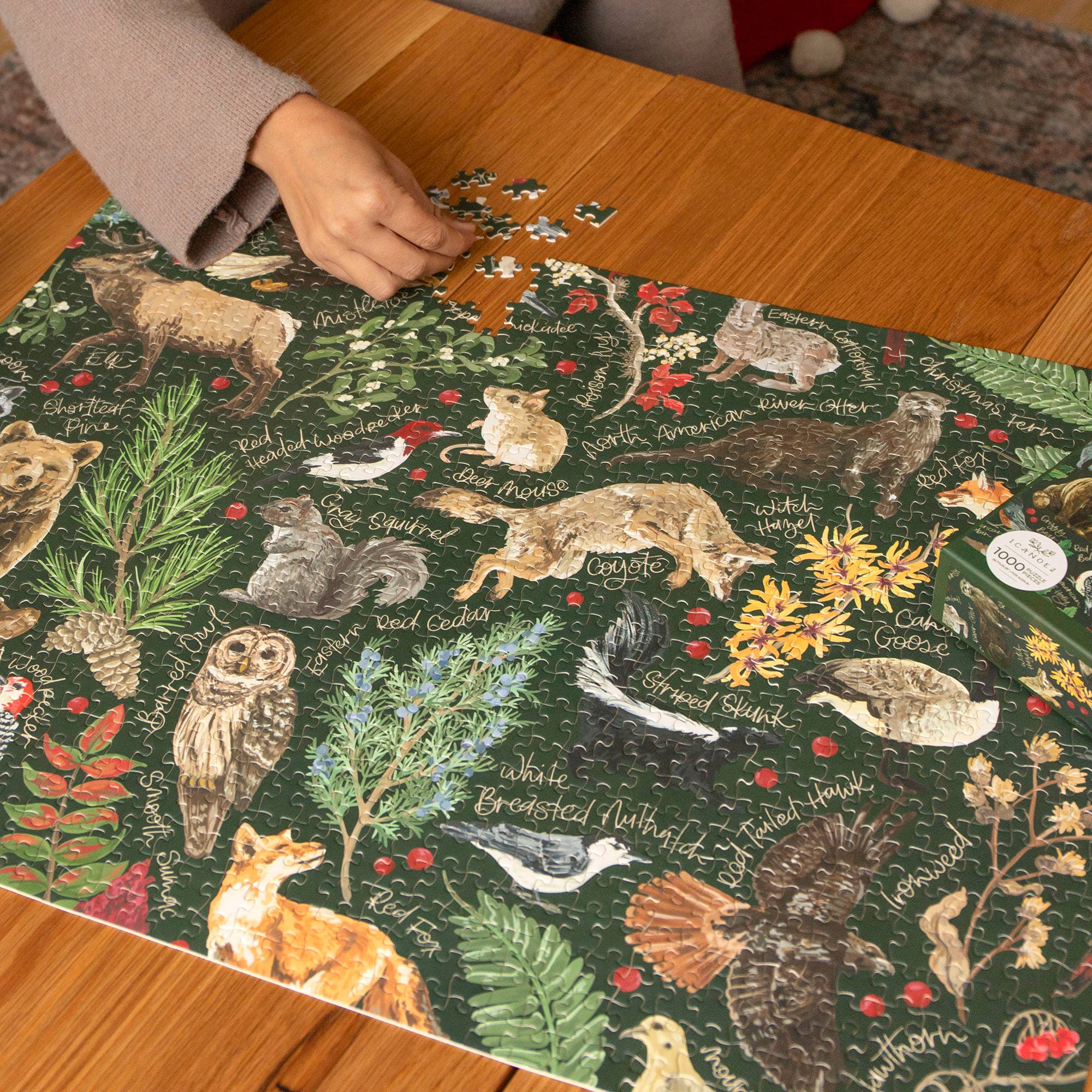 Winter Flora & Fauna - 1,000 Piece Jigsaw Puzzle