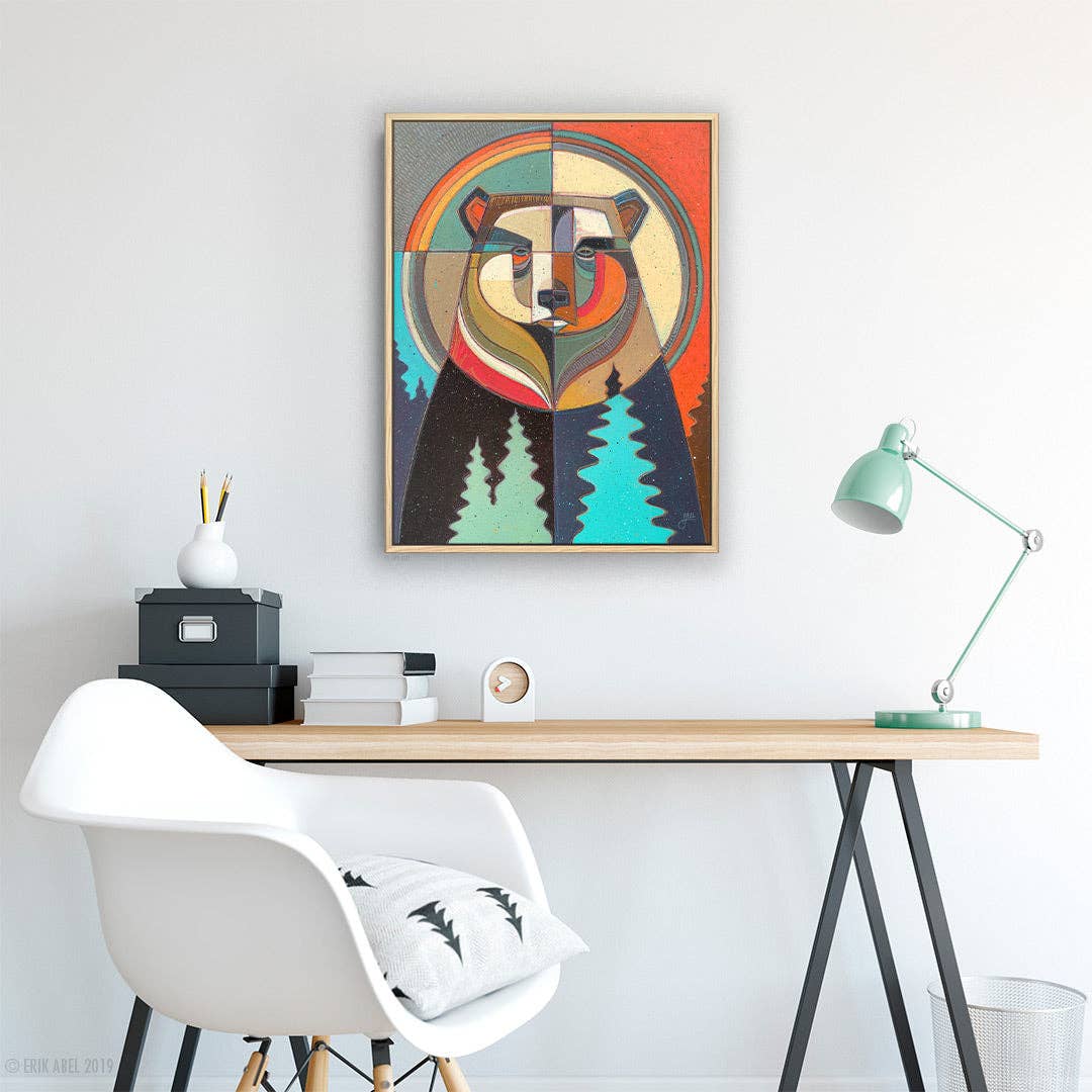 Ursus 4 - WHLSL Print: Unframed / 9x12 / Bamboo Paper