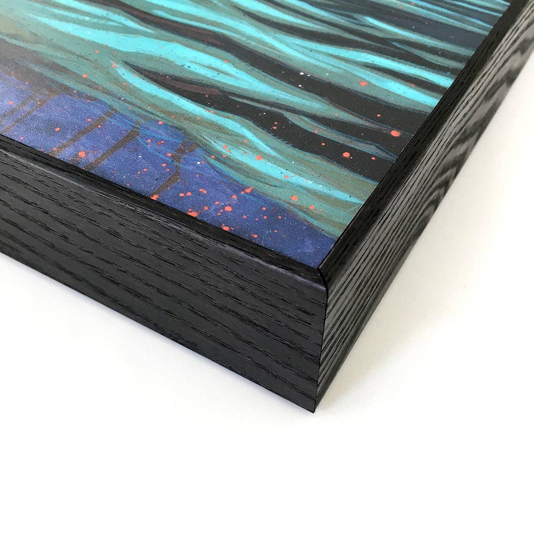 Pelicano 5 - WHLSL Print: ChromaBlock / ChromaBlock Black / 12x12