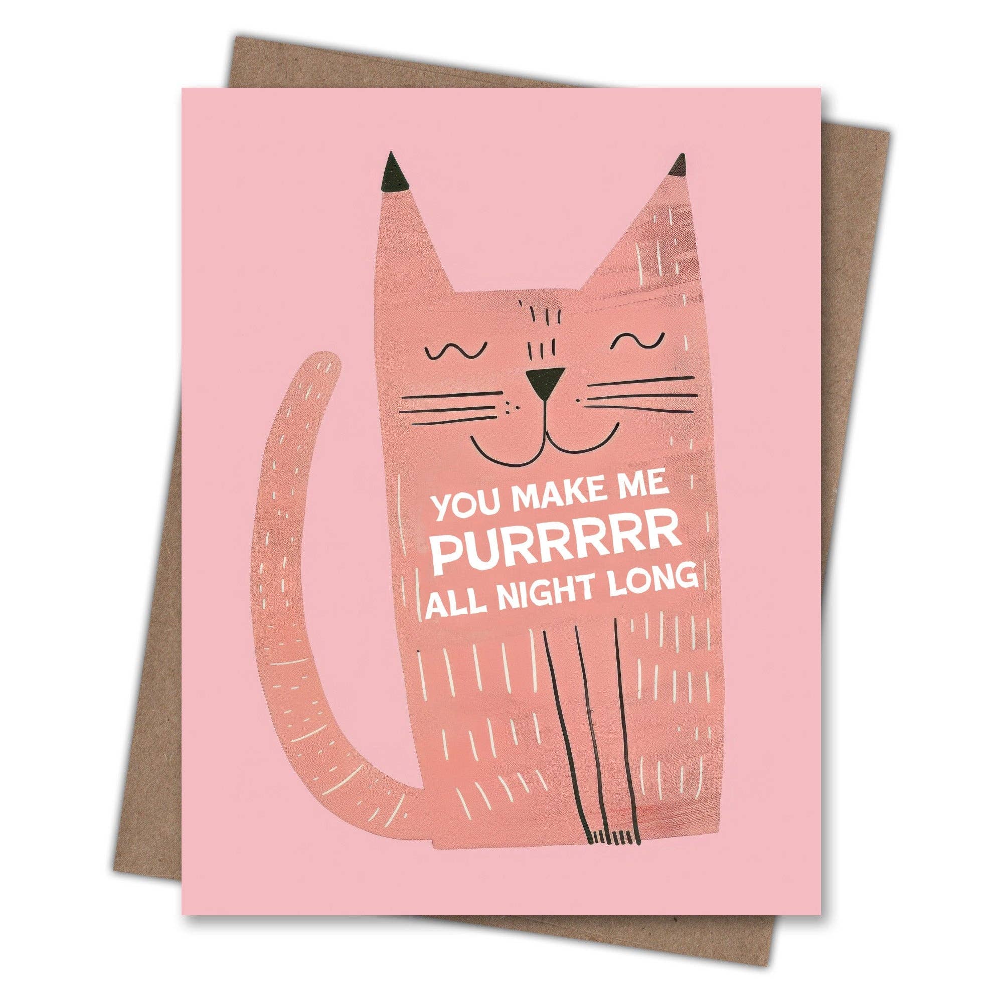 Purring Pussy Love Card