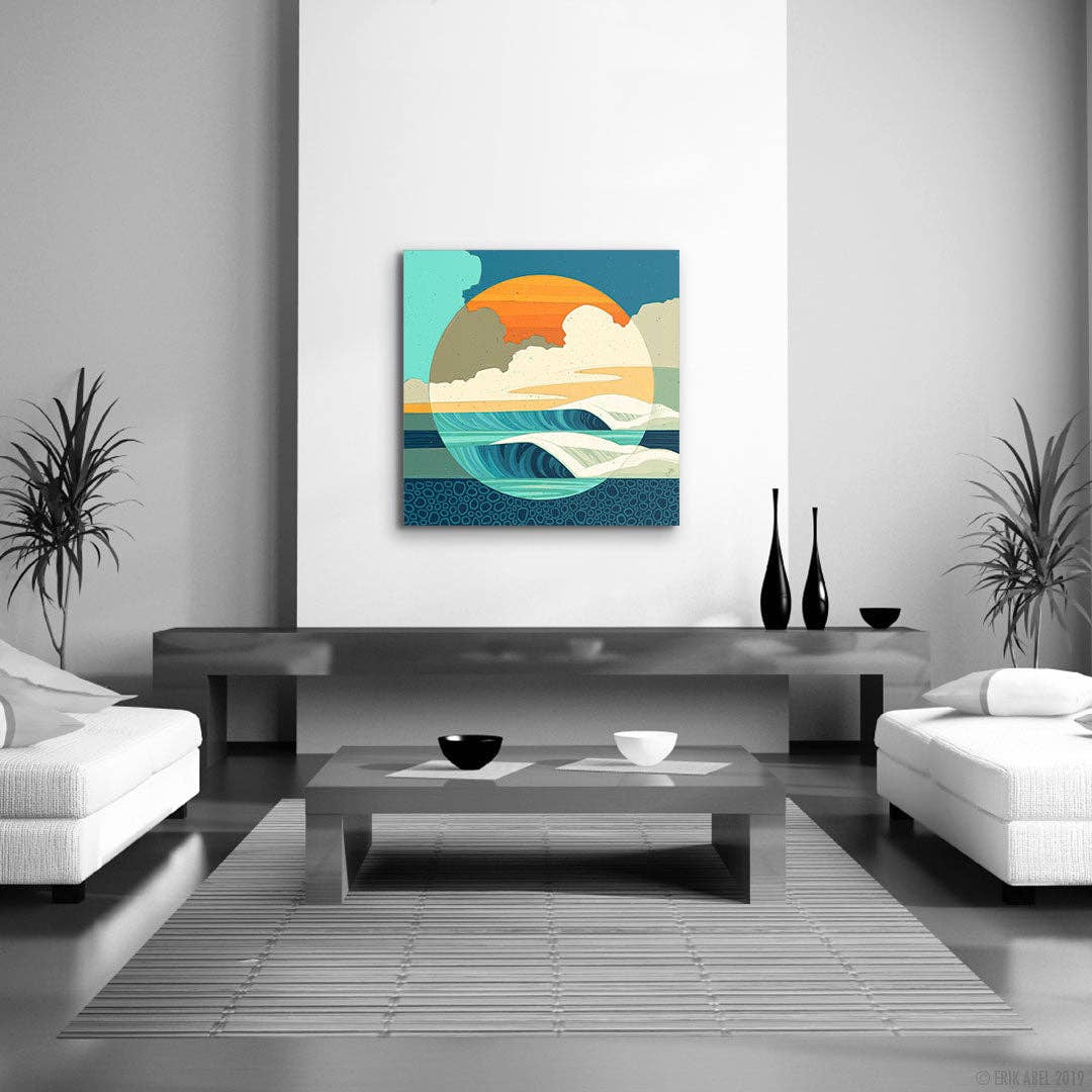 Intersessions 2 - WHLSL Print: Unframed / 12x12 / Bamboo Paper