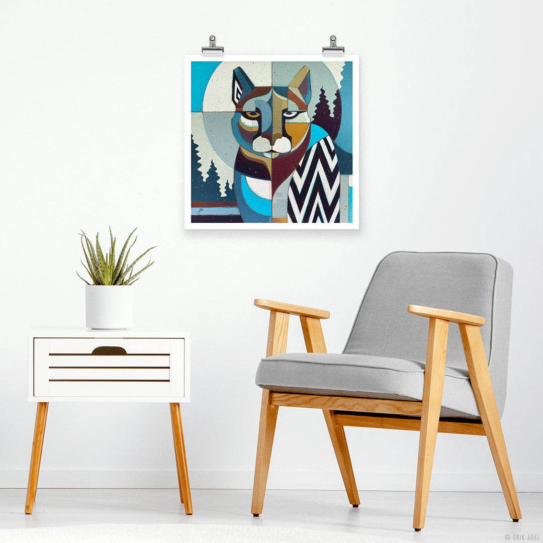 Lion of the Mountain - Erik Abel - Bamboo Paper