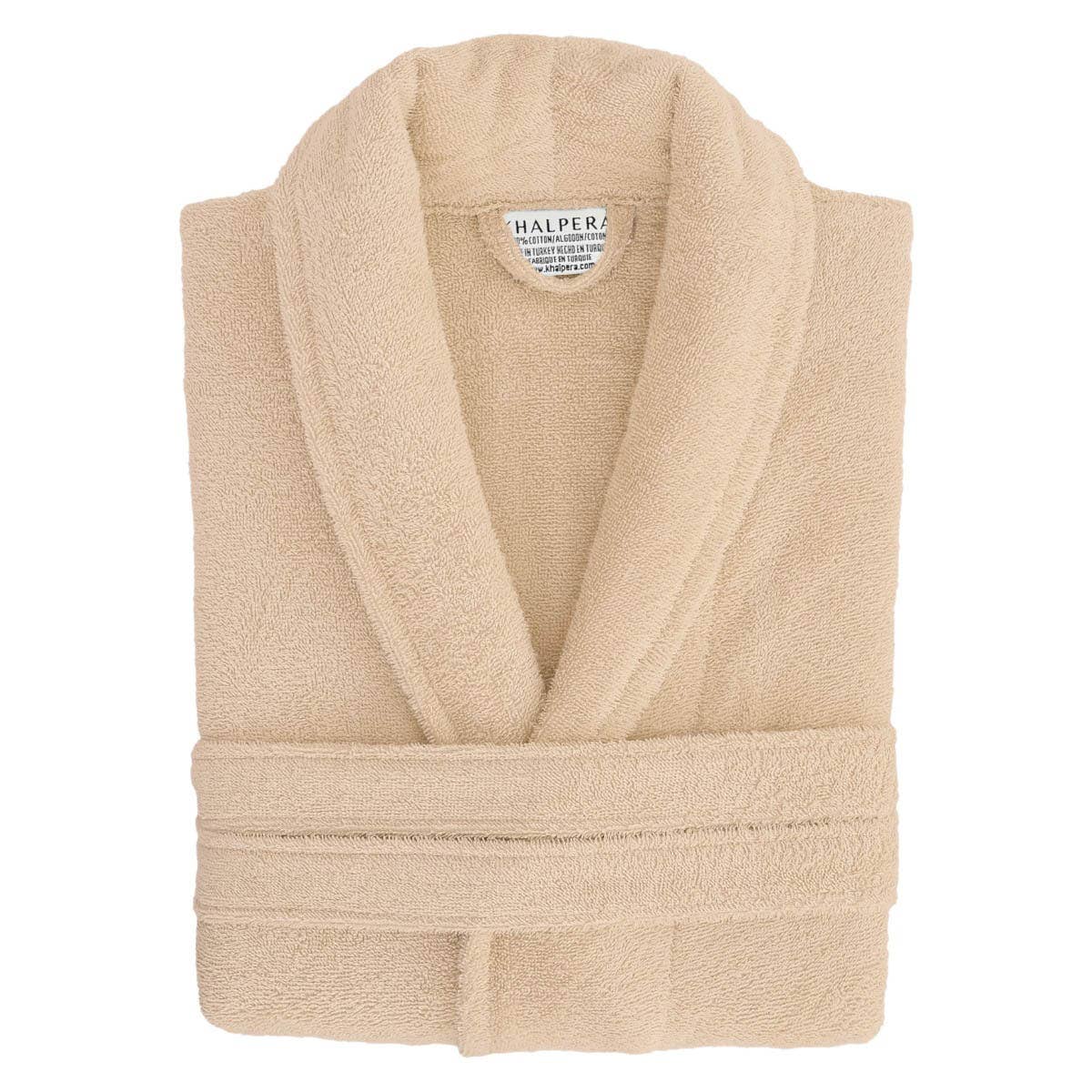 100% Turkish Cotton Unisex Aristocrat Bathrobe: Navy / L/XL