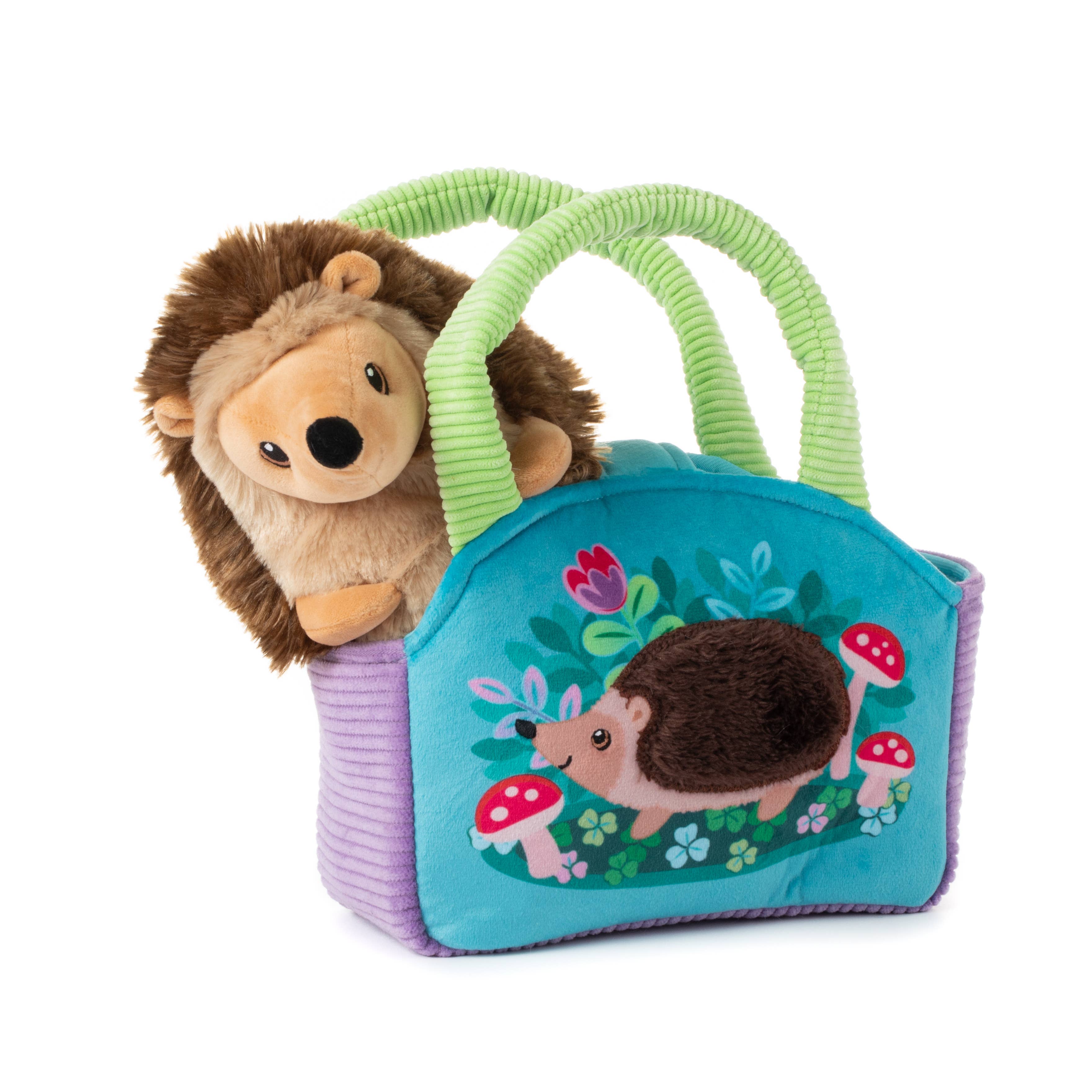 Purse & 9" Plush Hedgehog