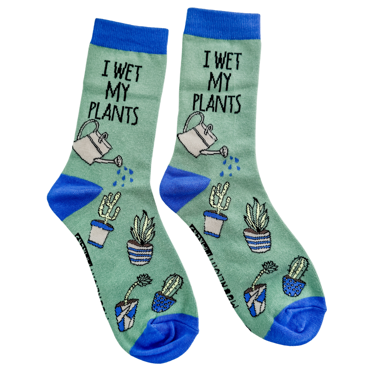I Wet My Plants - Funny Unisex Socks