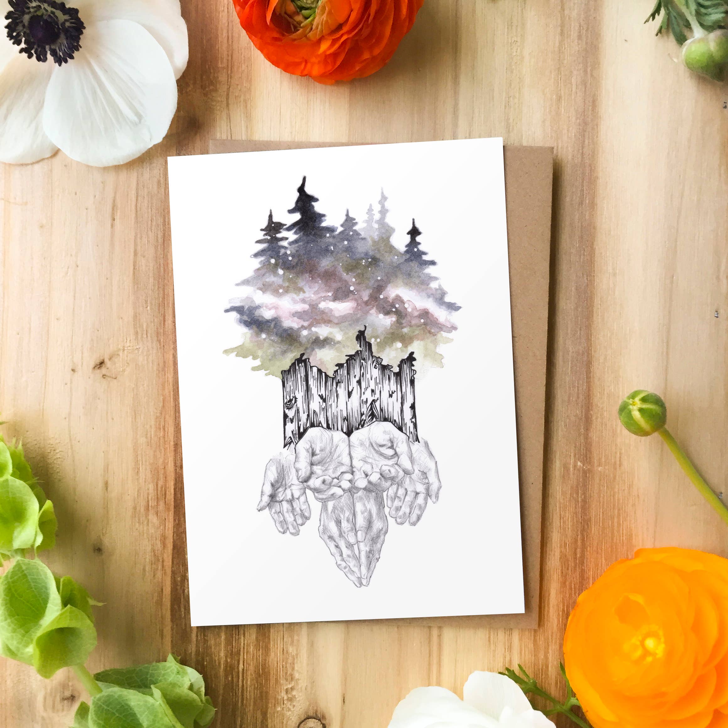 Grandmother Forest | Greeting Card