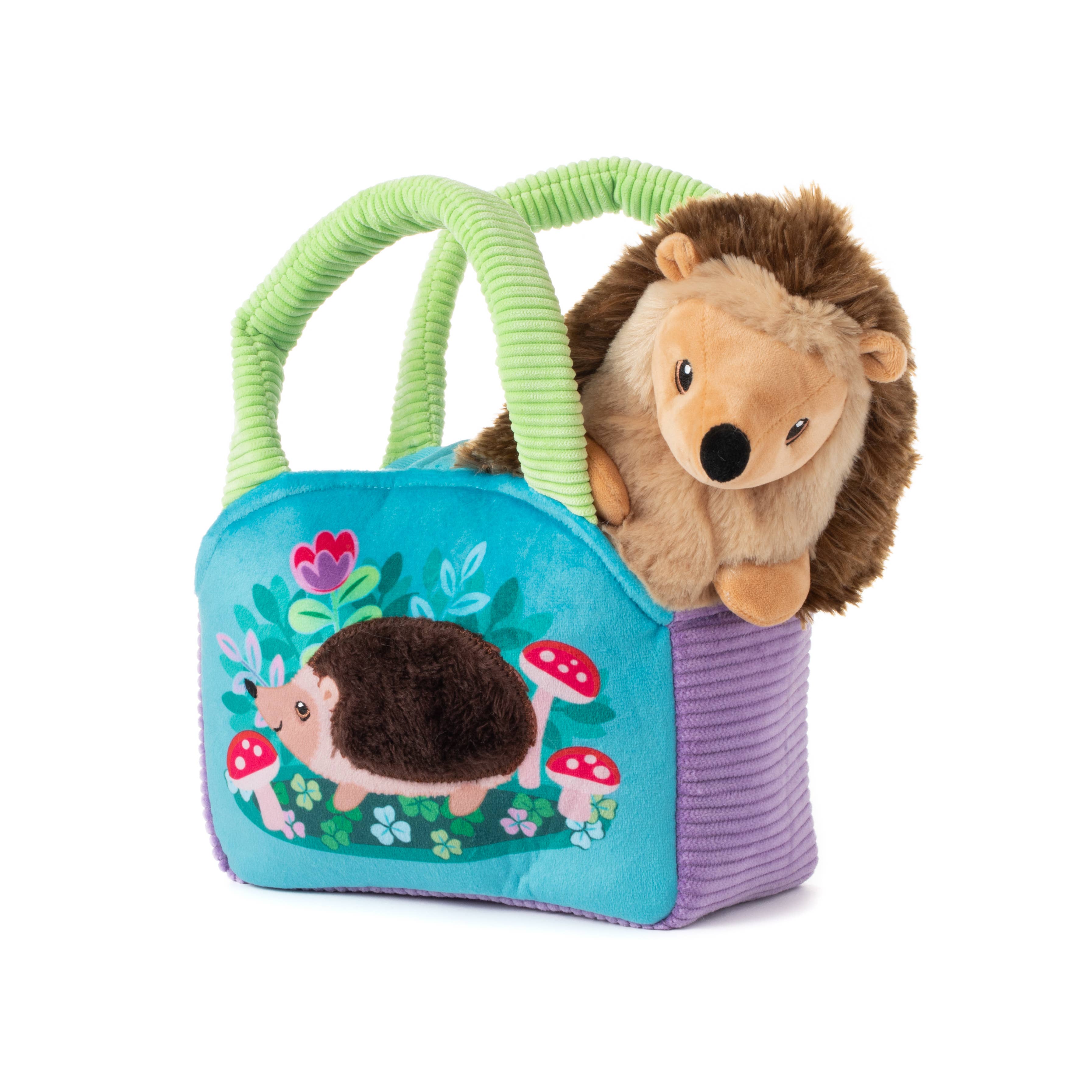 Purse & 9" Plush Hedgehog
