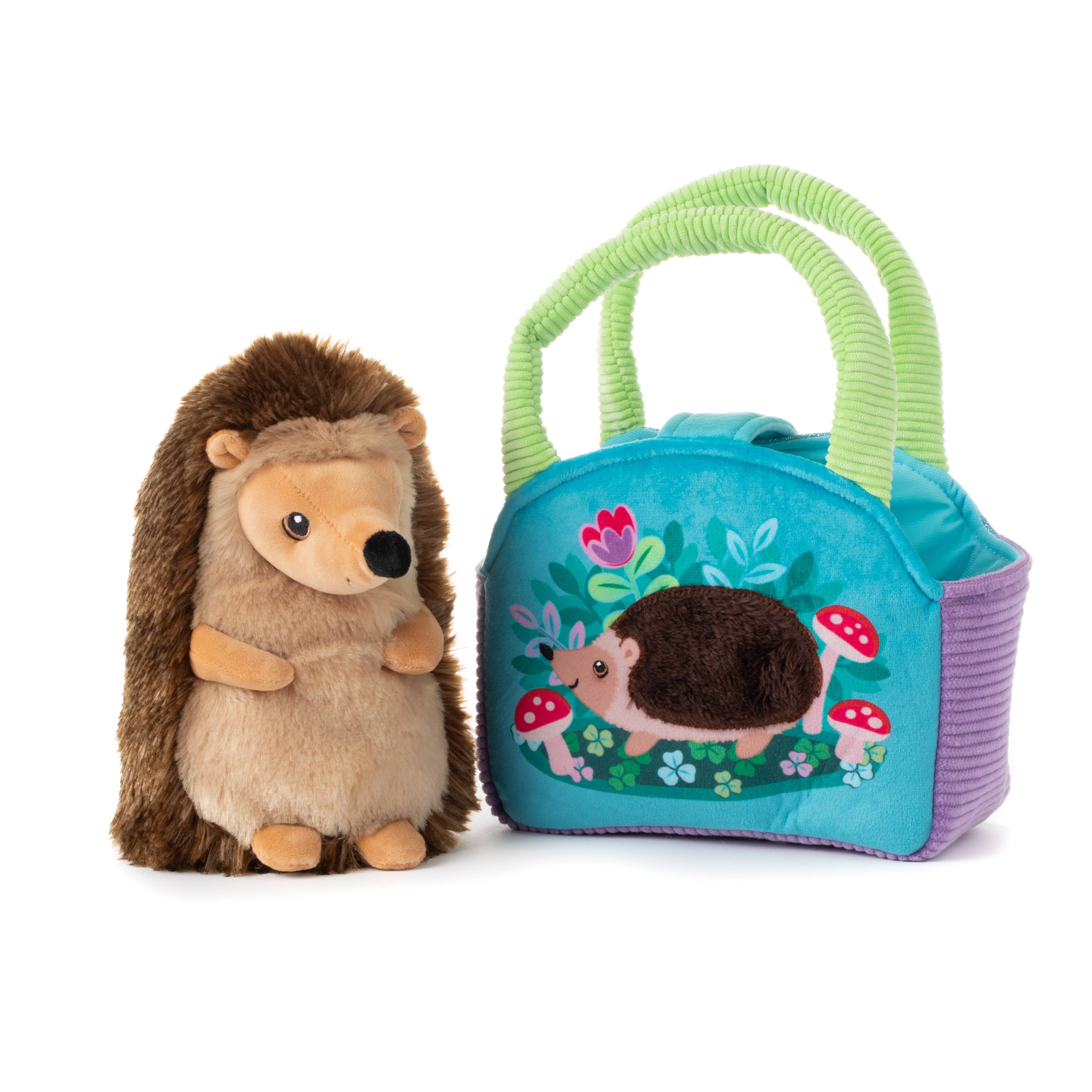 Purse & 9" Plush Hedgehog