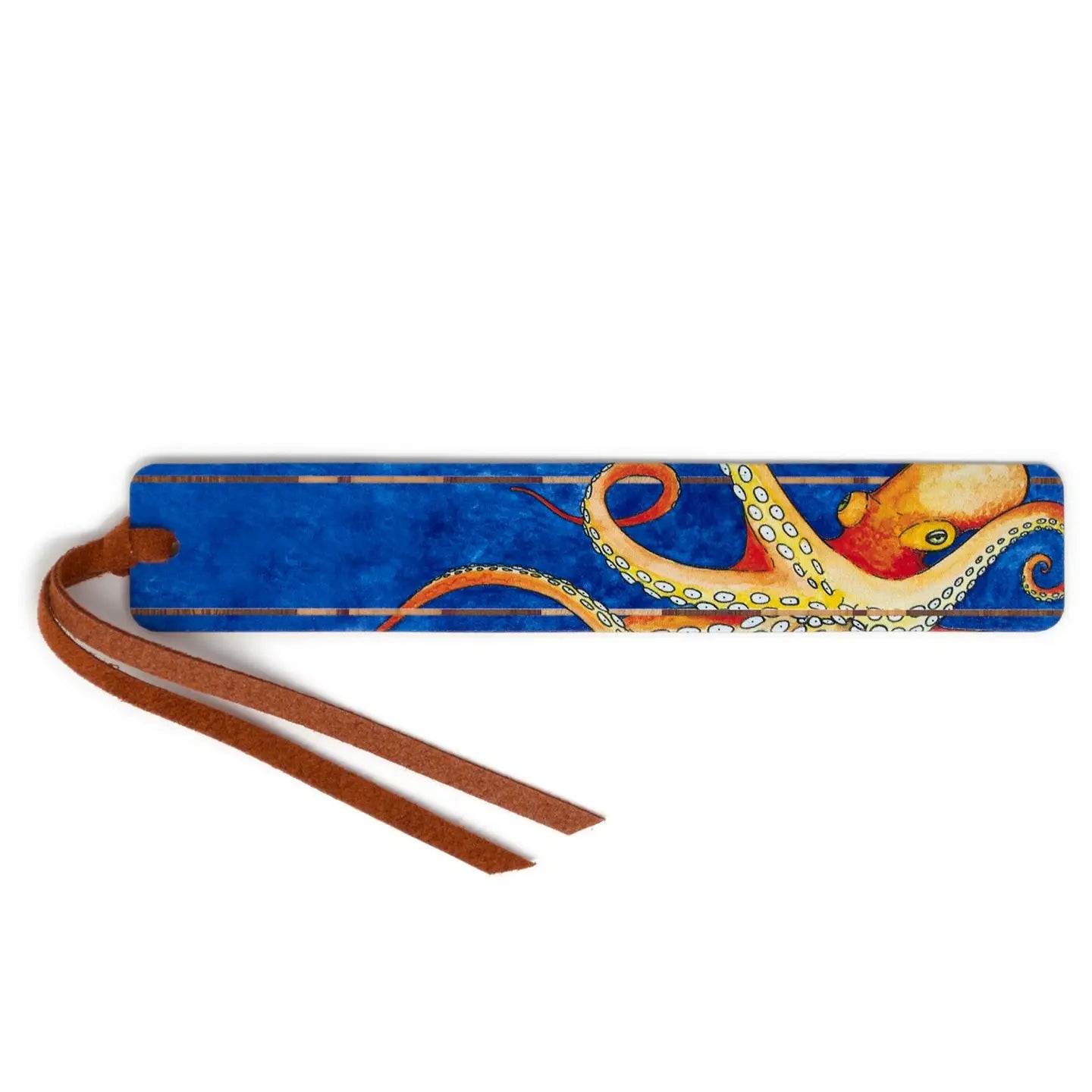 Octopus Wood Bookmark