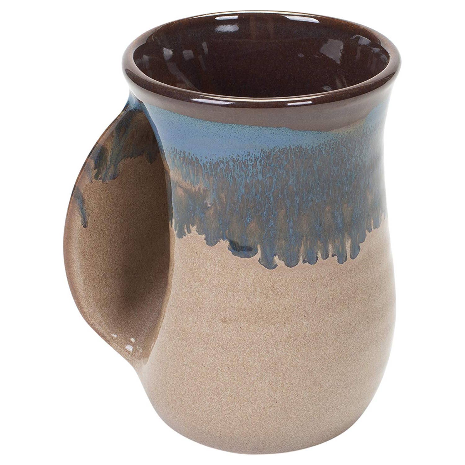 The Original Handwarmer Mug: Grasslands / Left Hand