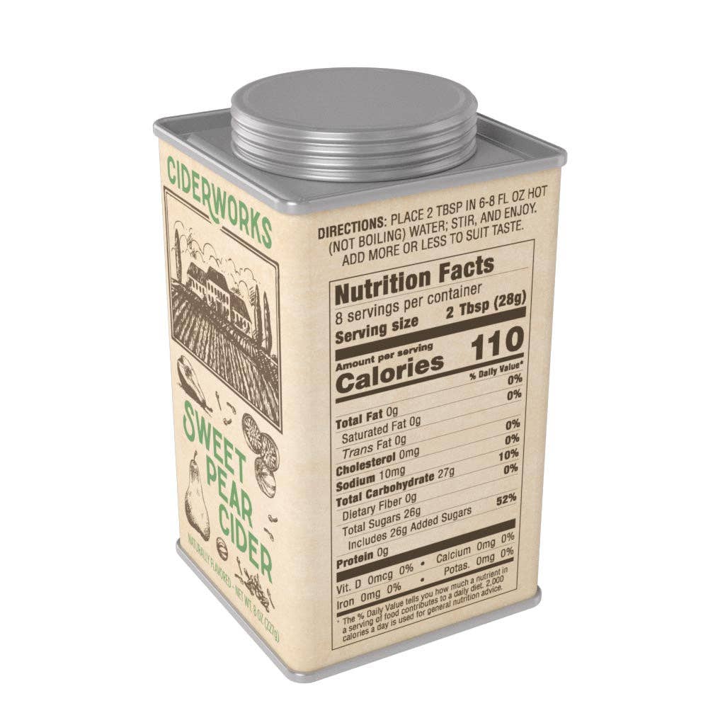 Ciderworks Sweet Pear Cider Mix (8oz Tins)