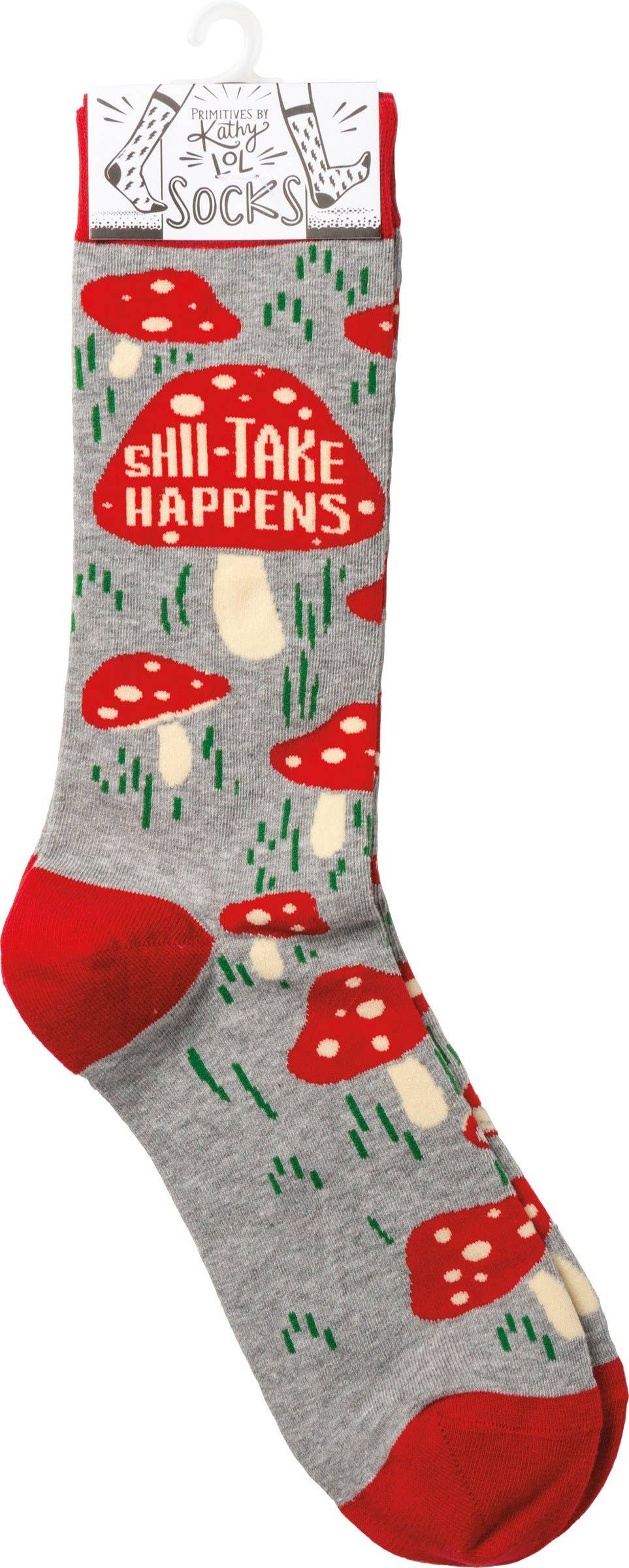 Shiitake Happens Socks