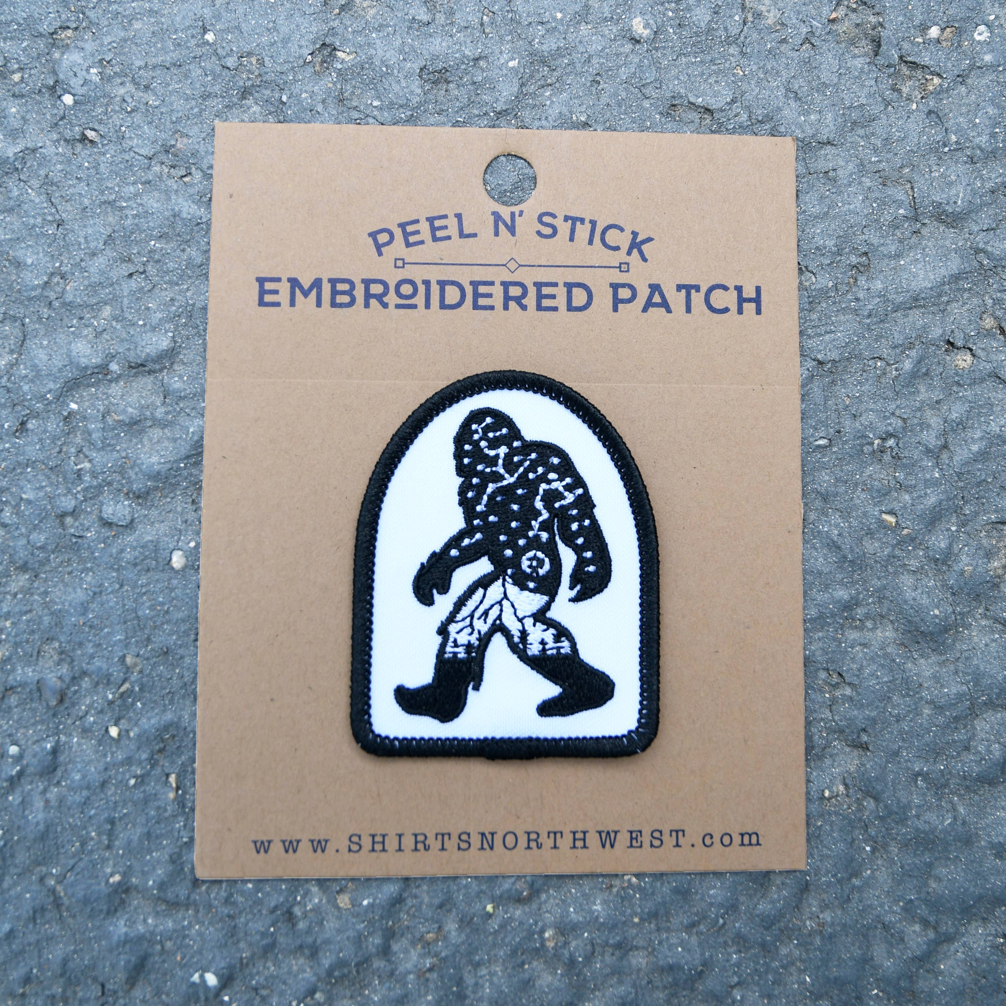 Peel 'N stick patches: WANDER