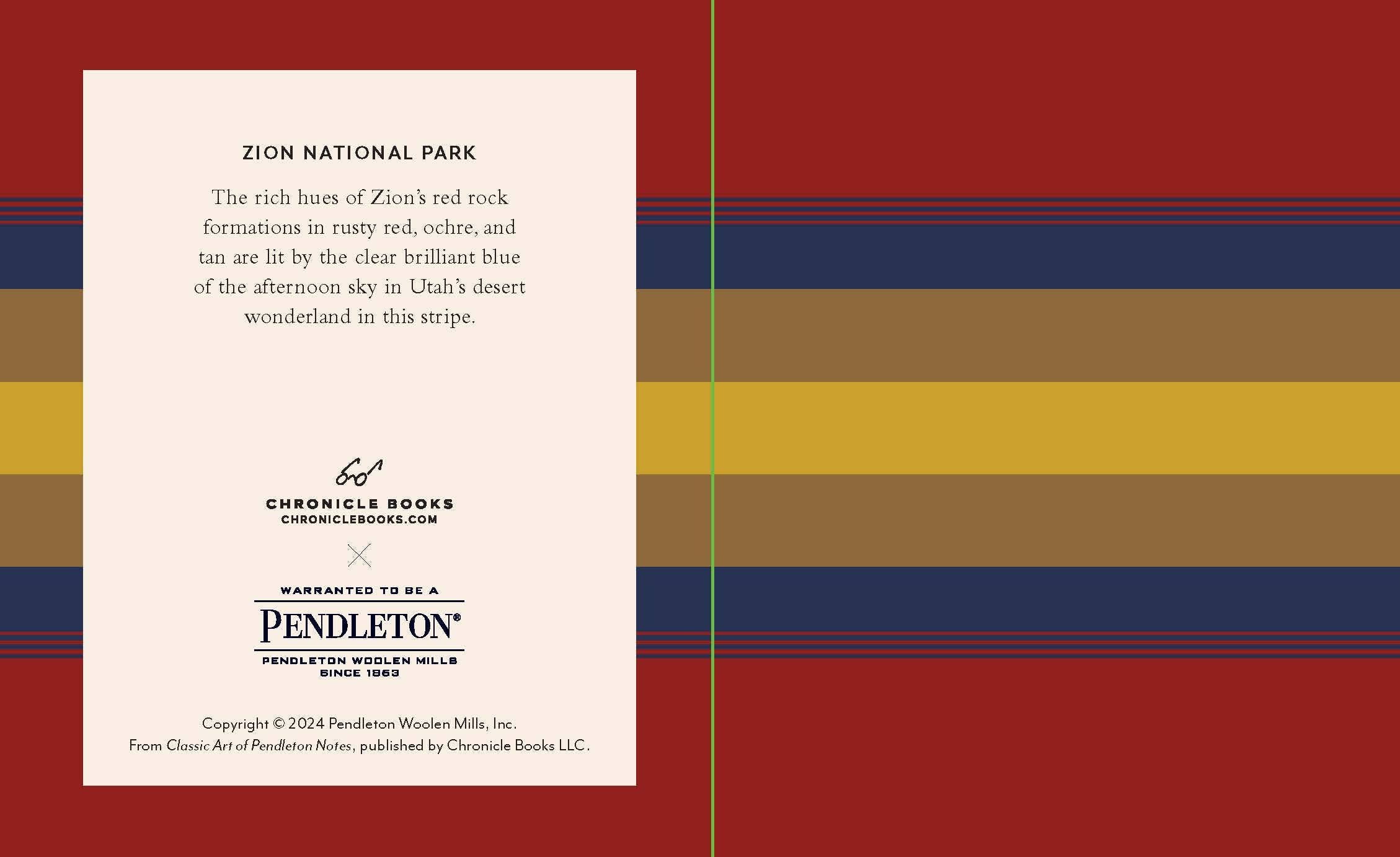 Classic Art of Pendleton Notes