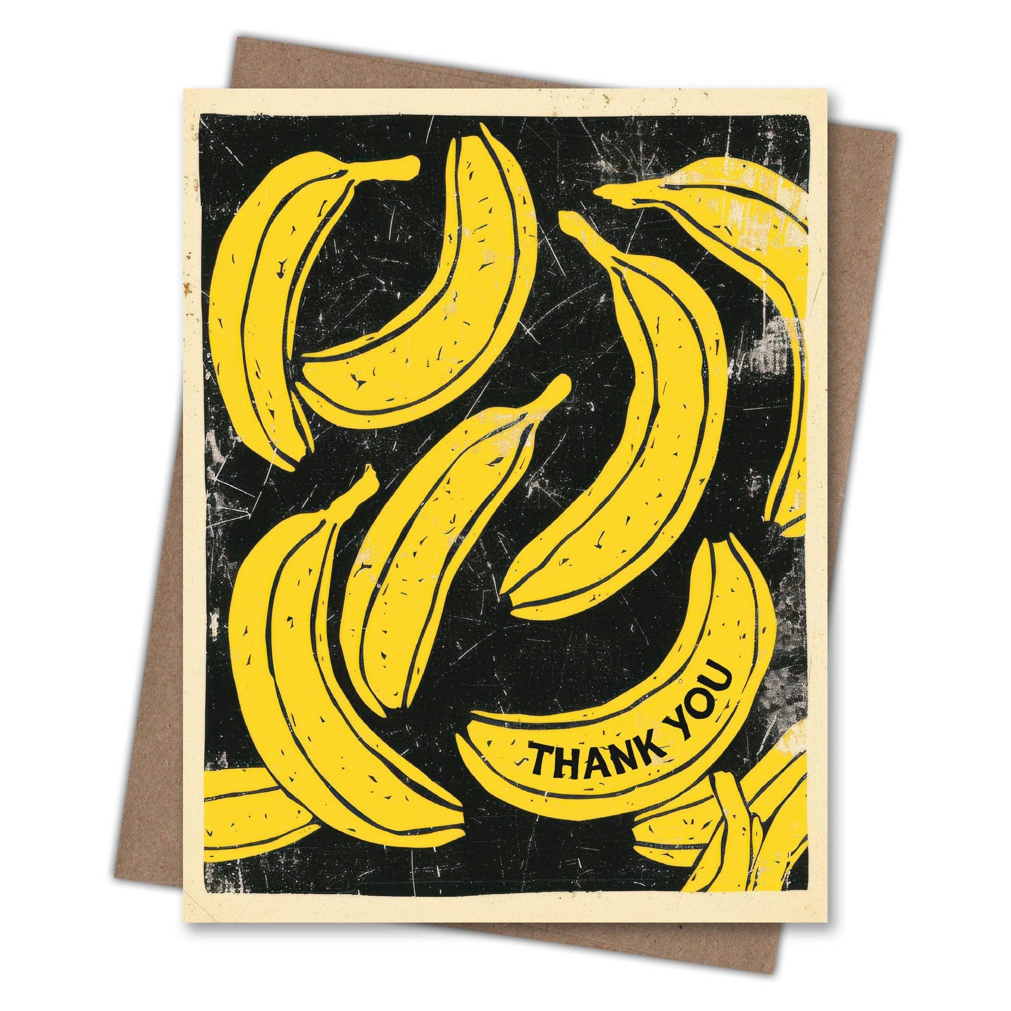 Banana Thank You Card