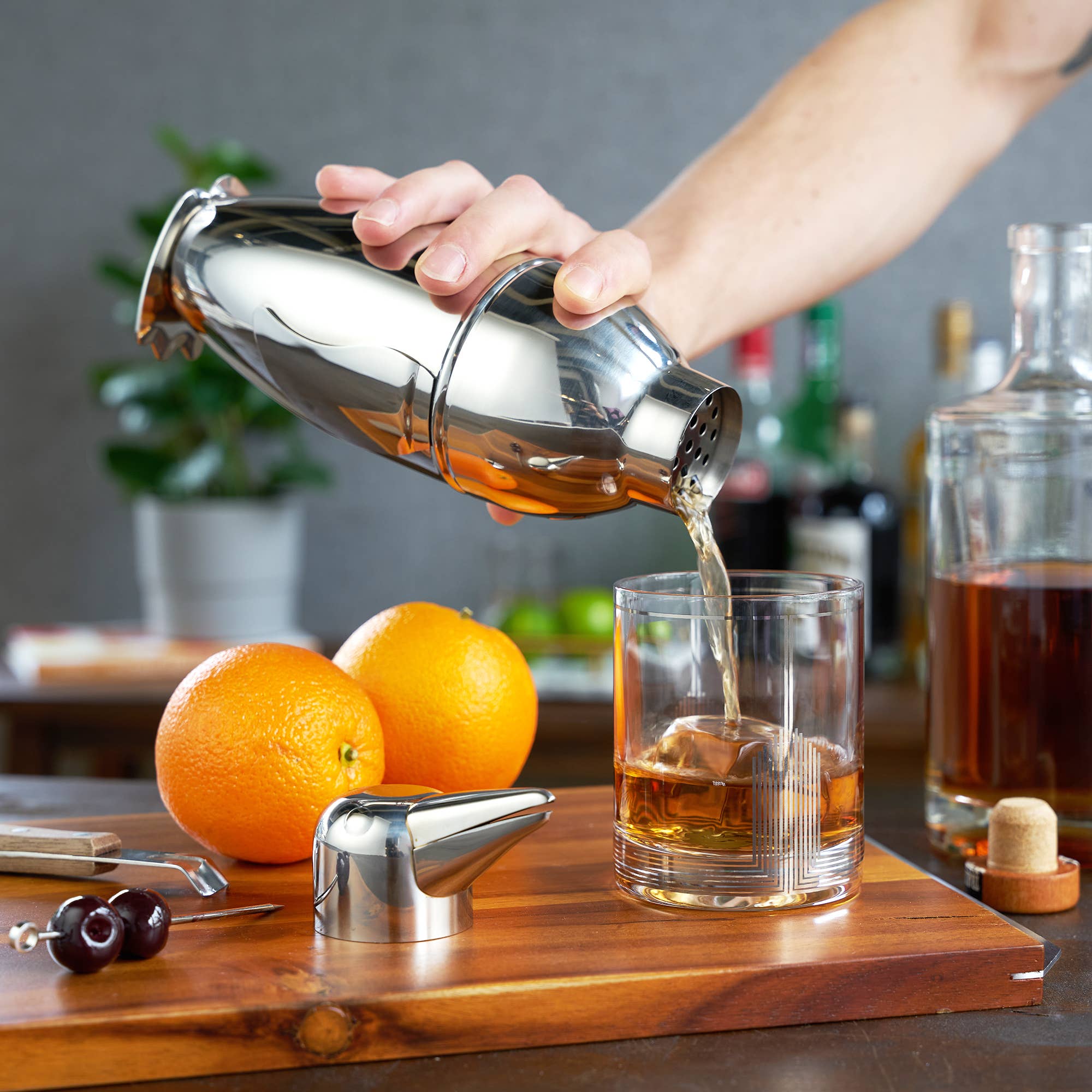 Irving™ Stainless Steel Penguin Cocktail Shaker