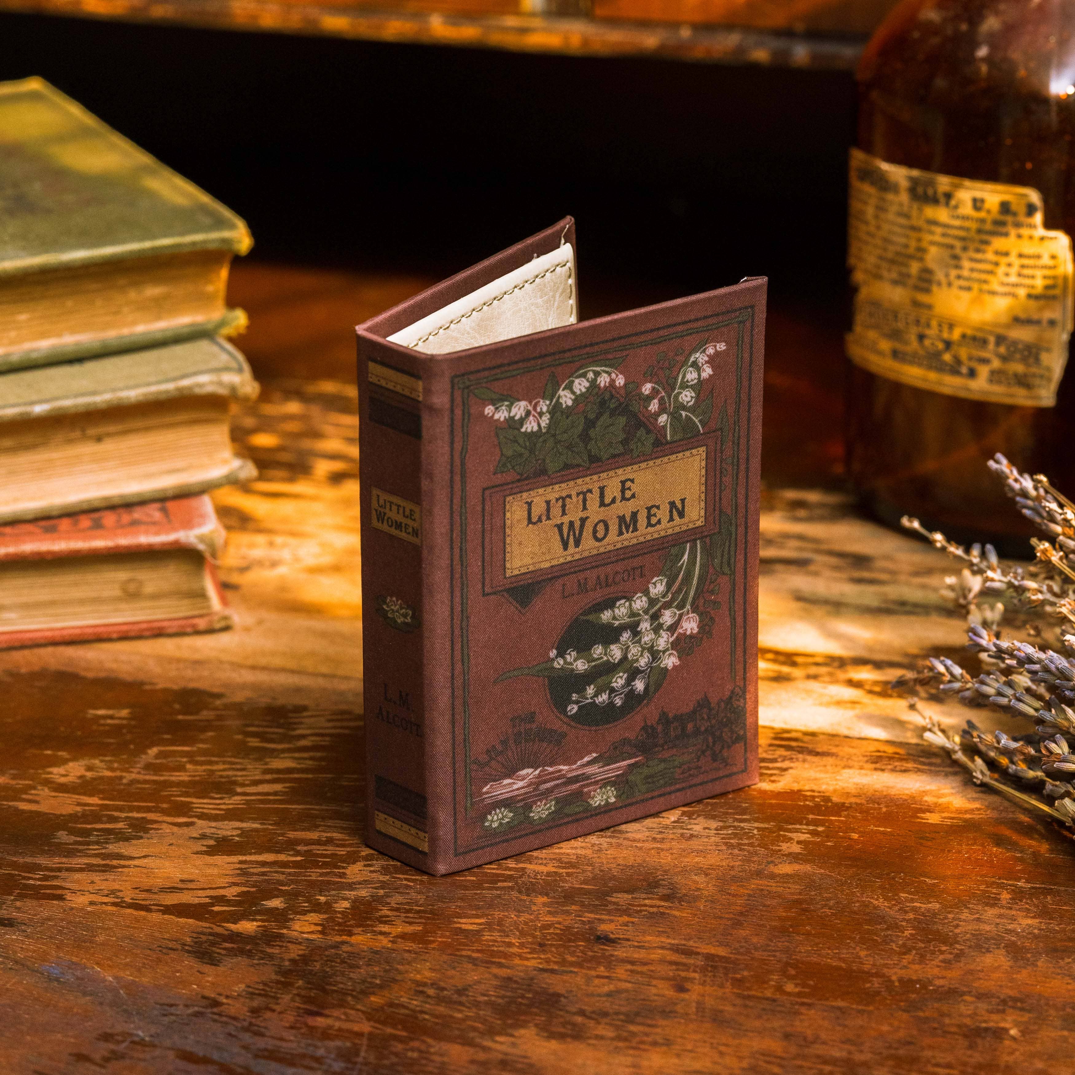 Little Women (Crimson) by Louisa May Alcott 1868 Book Wallet