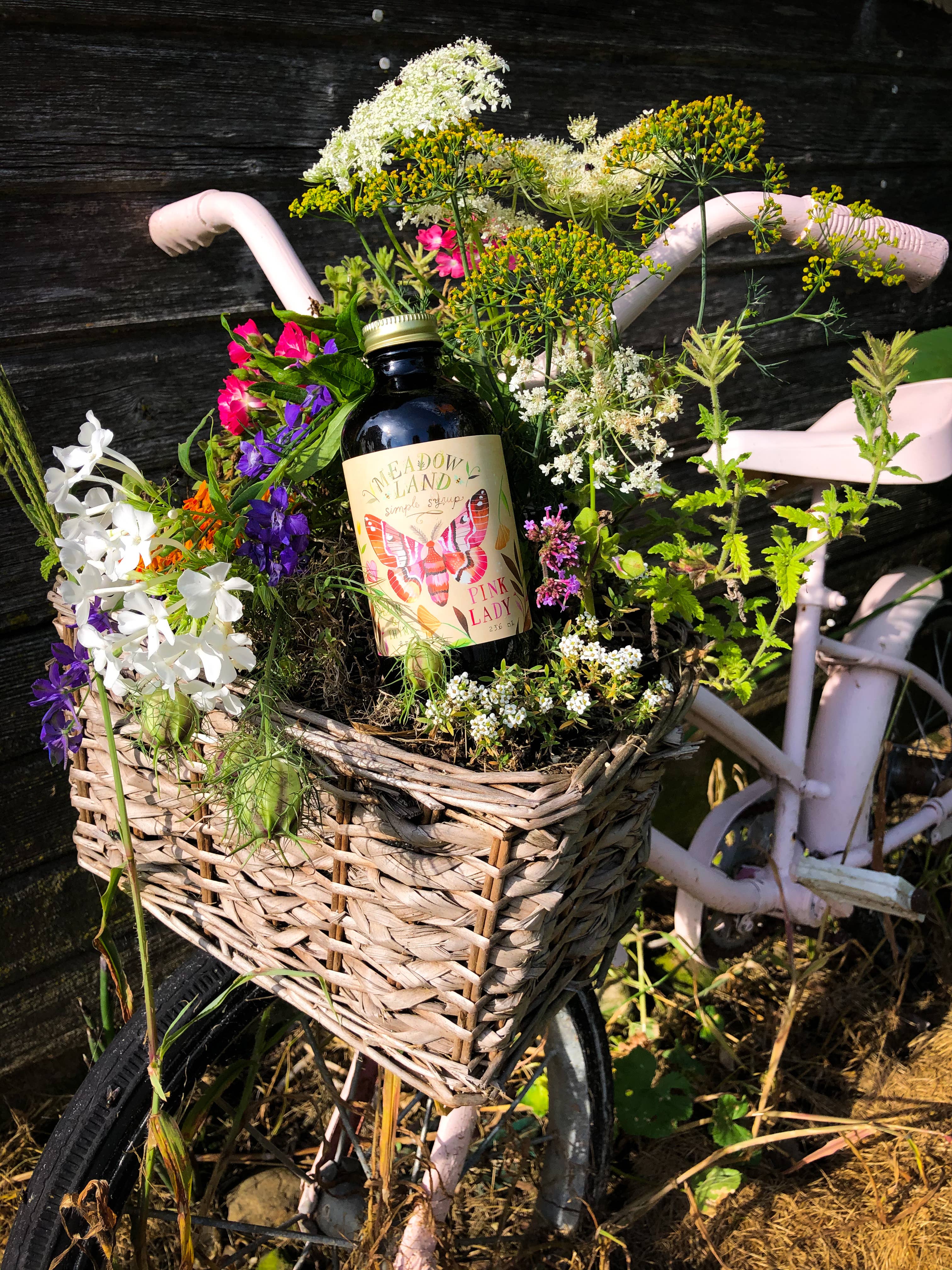 Pink Lady Simple Syrup