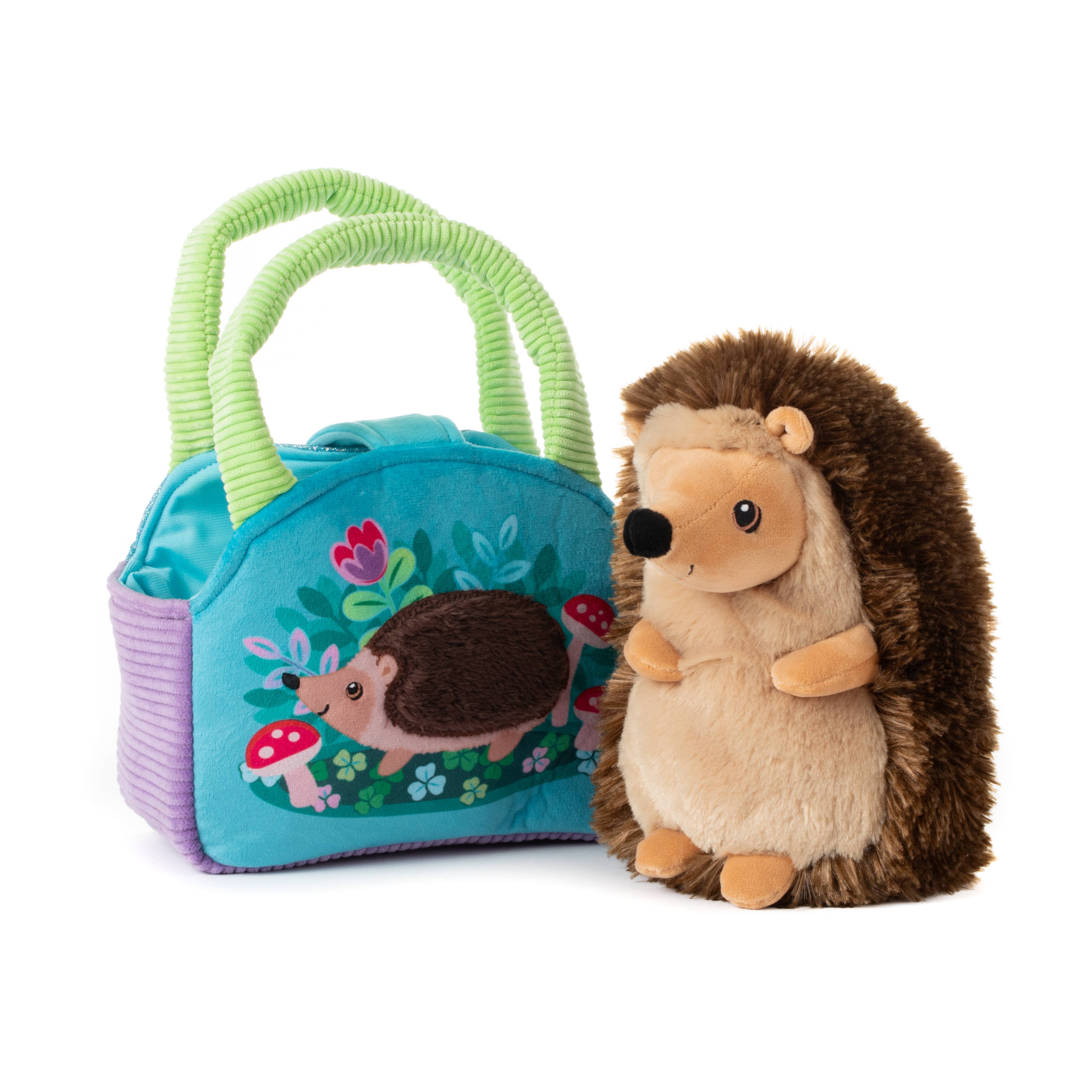 Purse & 9" Plush Hedgehog