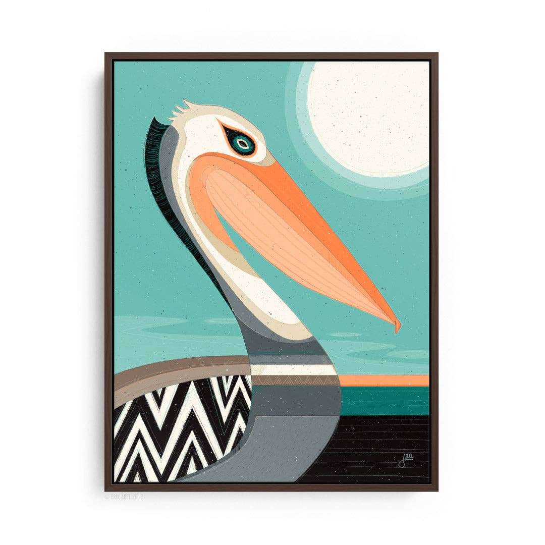 Pelecanidae - WHLSL Print: Unframed / 9x12 / Bamboo Paper