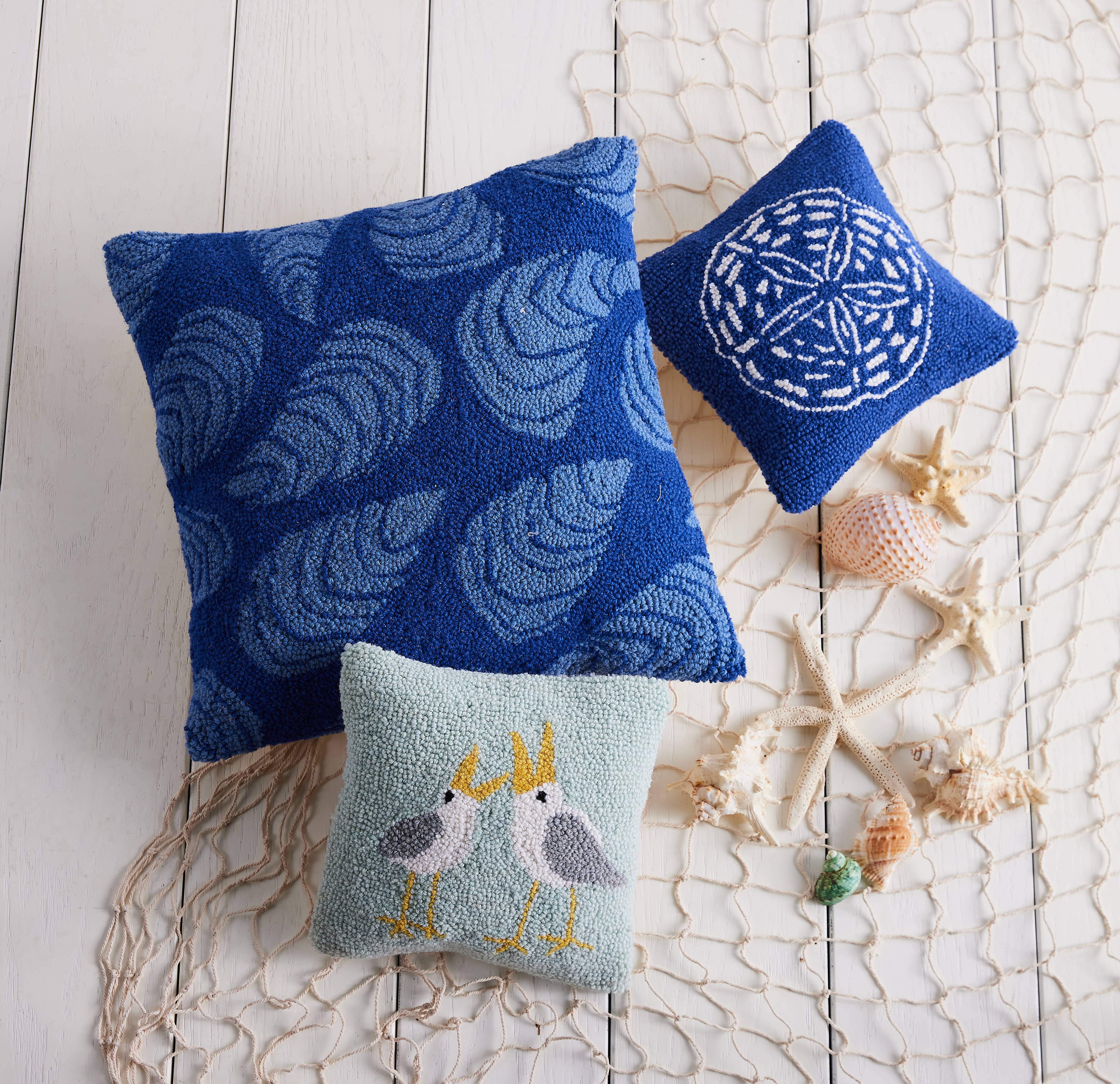 Seagulls Hook Pillow - Kate Nelligan