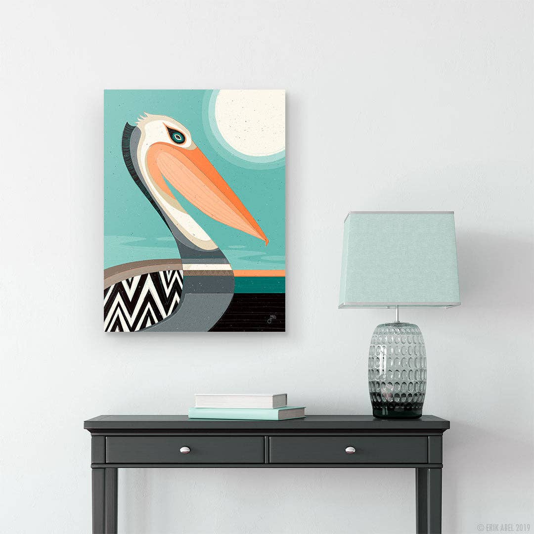 Pelecanidae - WHLSL Print: Unframed / 9x12 / Bamboo Paper