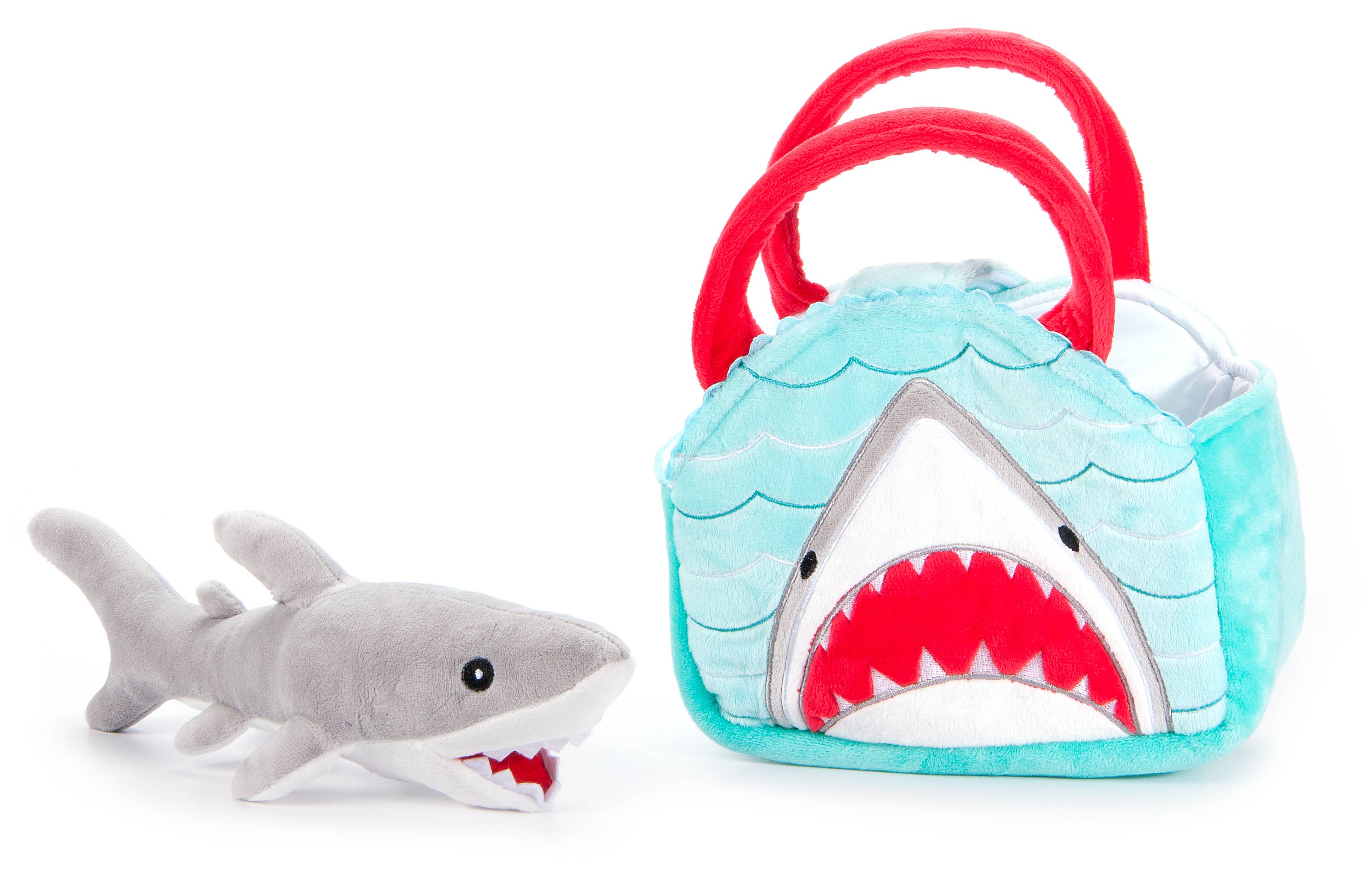 Plush Animal Set with Purse - Shark