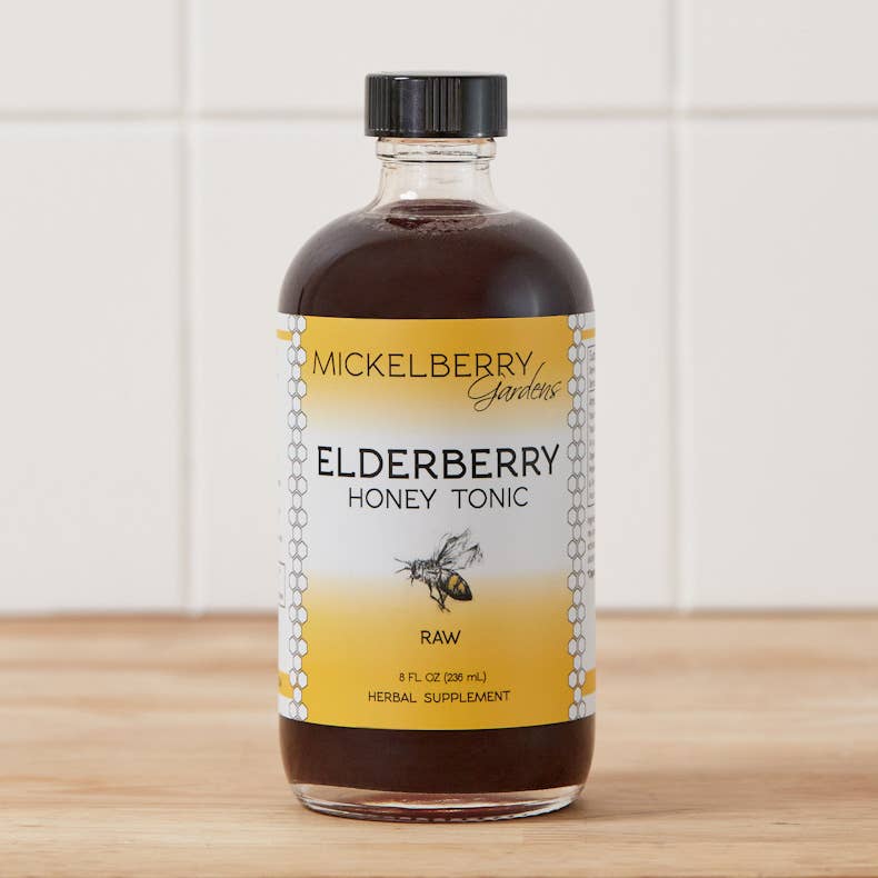 Elderberry Honey Tonic — immune support for kids and adults: 4oz