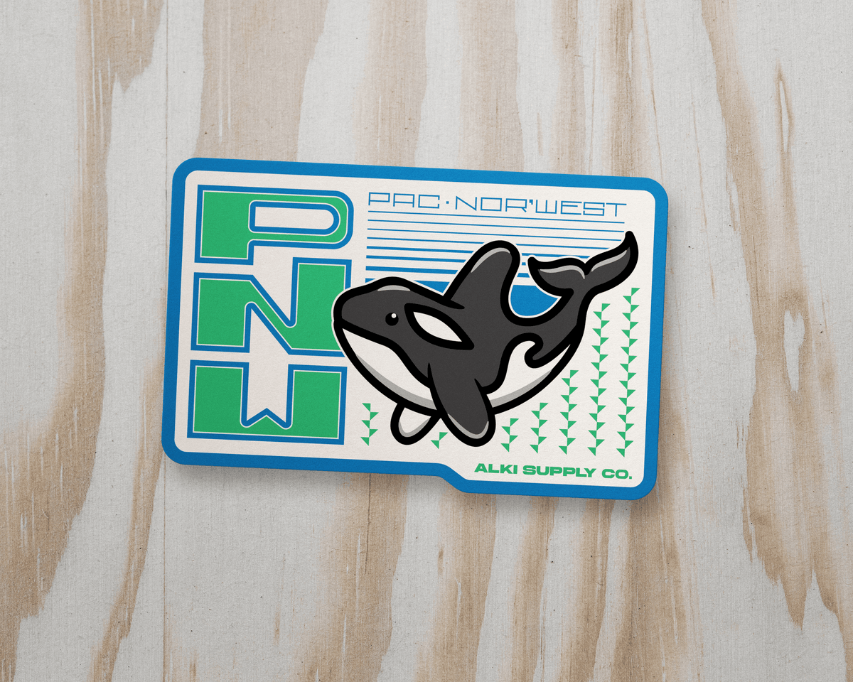 Killer Whale - Pacific Northwest Sticker