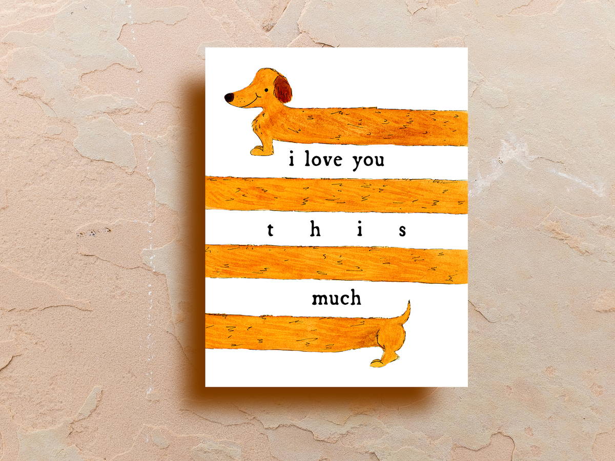 Weenie - Greeting Card