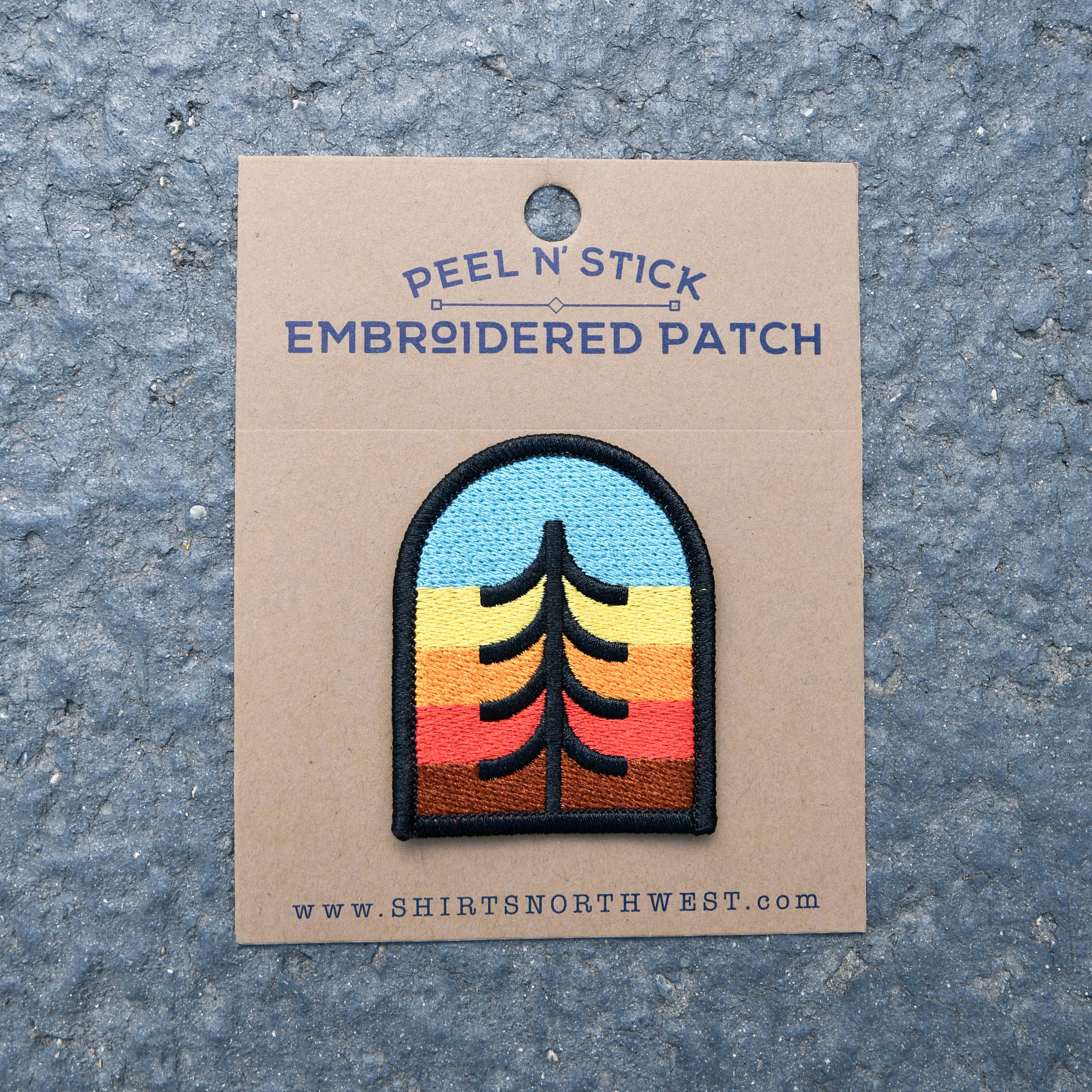Peel 'N stick patches: WANDER