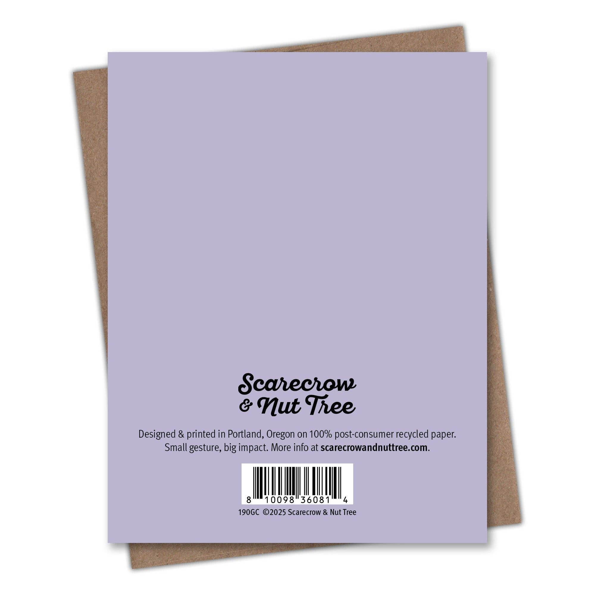 Beaver Wood Love Card