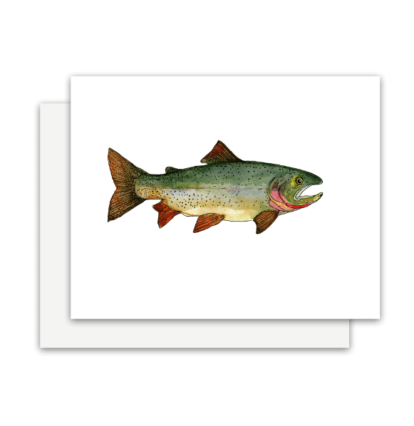 Cutthroat Trout Card