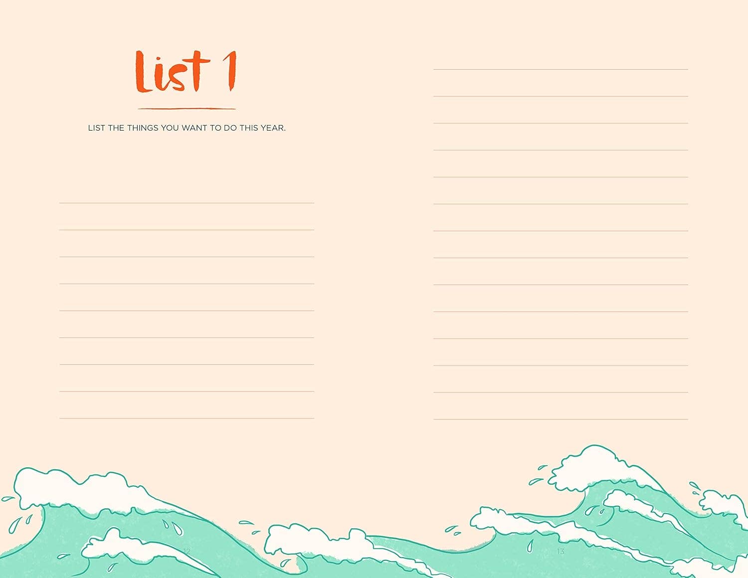 Journal for Kids: A 52 Lists Daily Journal with Stickers