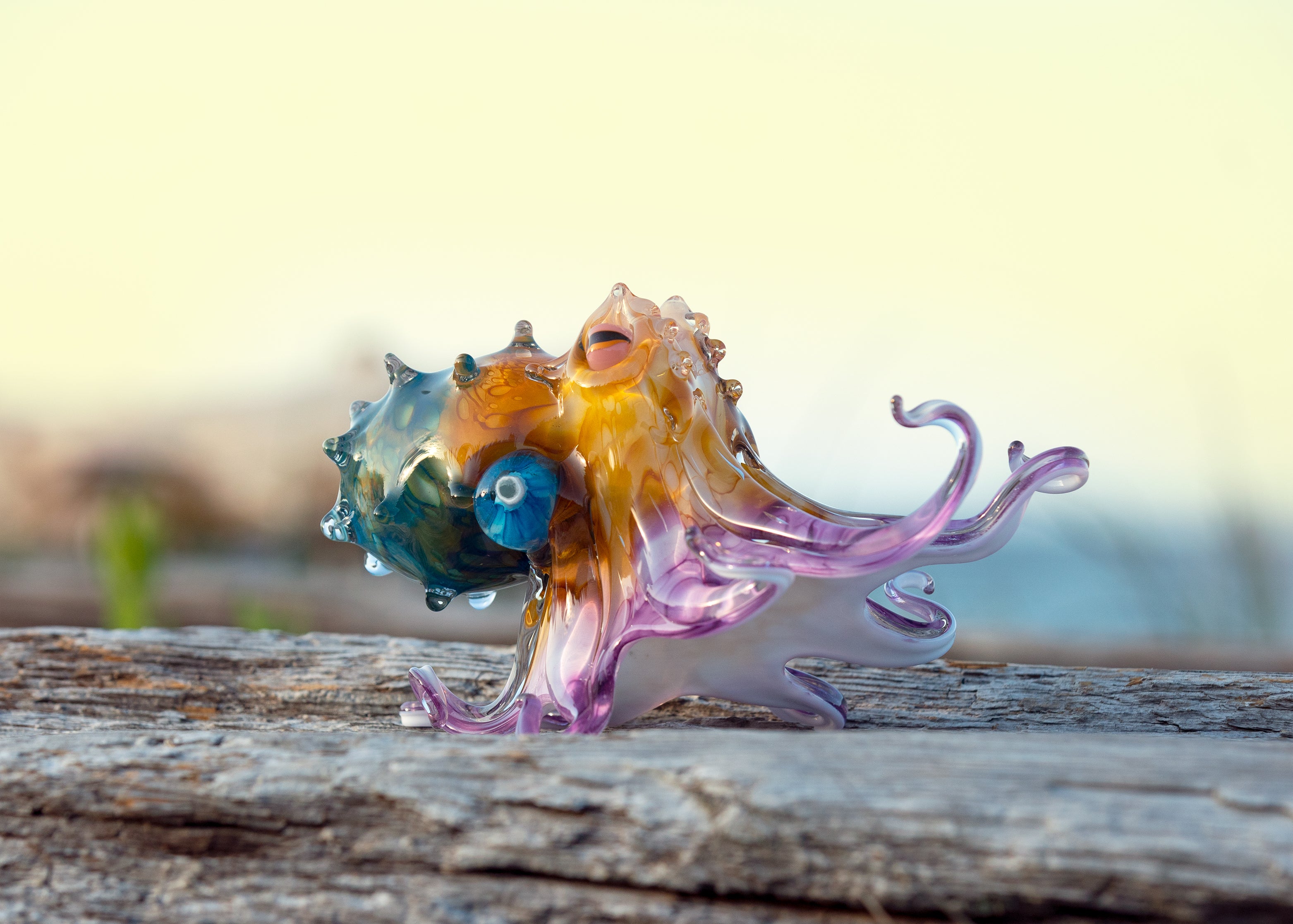 Agate Octopus 11"