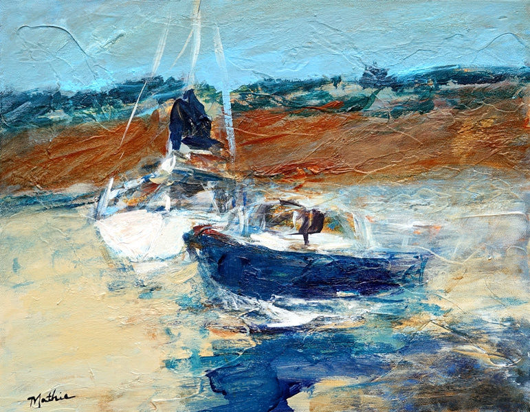 "Anchored" - Christopher Mathie Fine Art