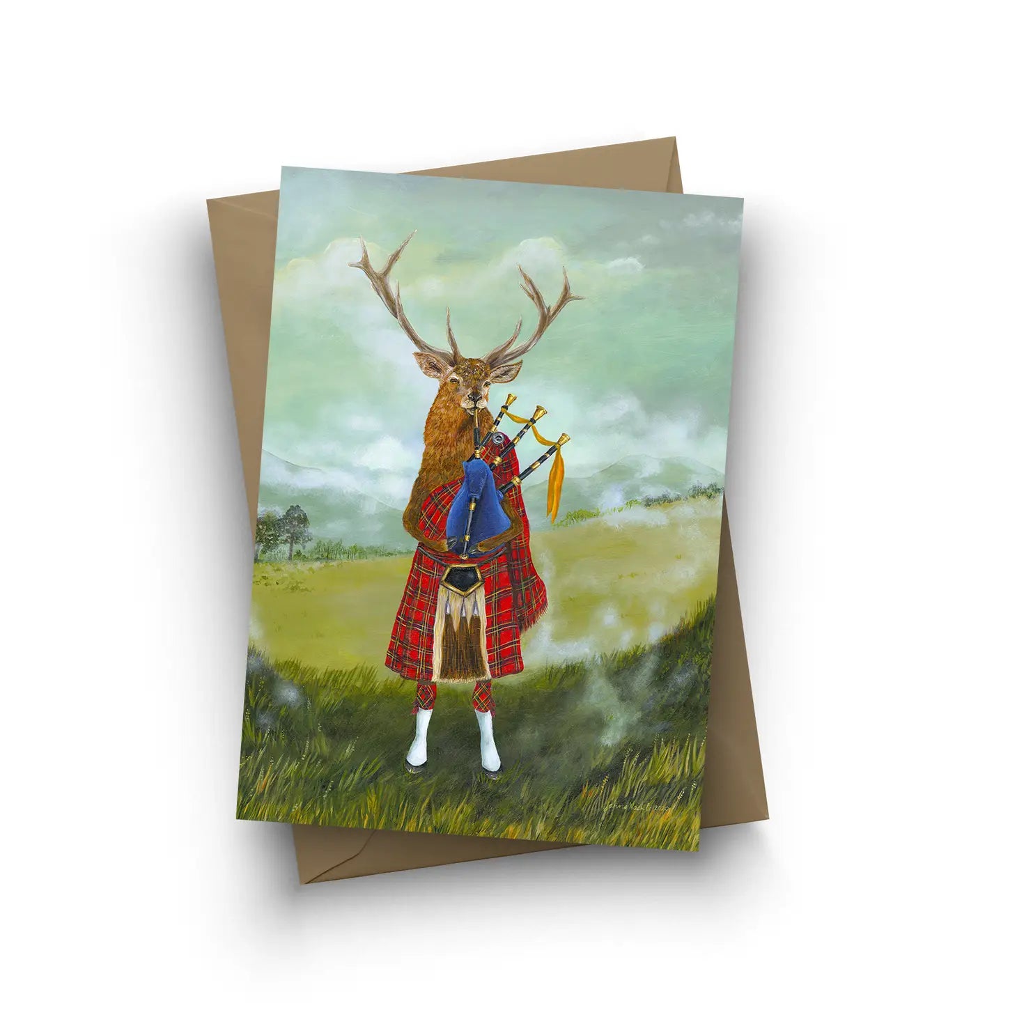 "Angus of Stagland" Single Card