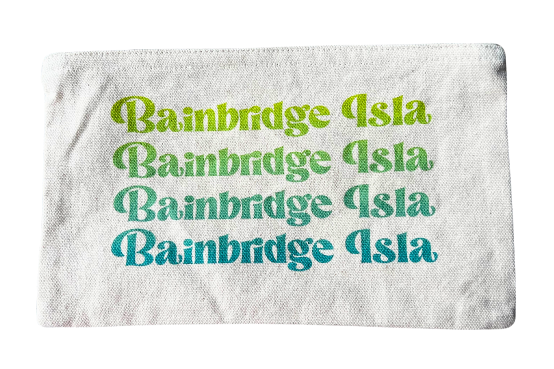 Bainbridge Pouch - Green/Teal Ombre
